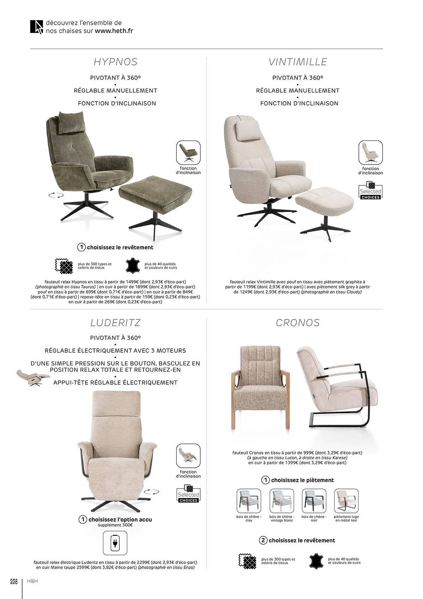 Catalogue H&H du 15 septembre au 28 février 2026 - Catalogue page 238