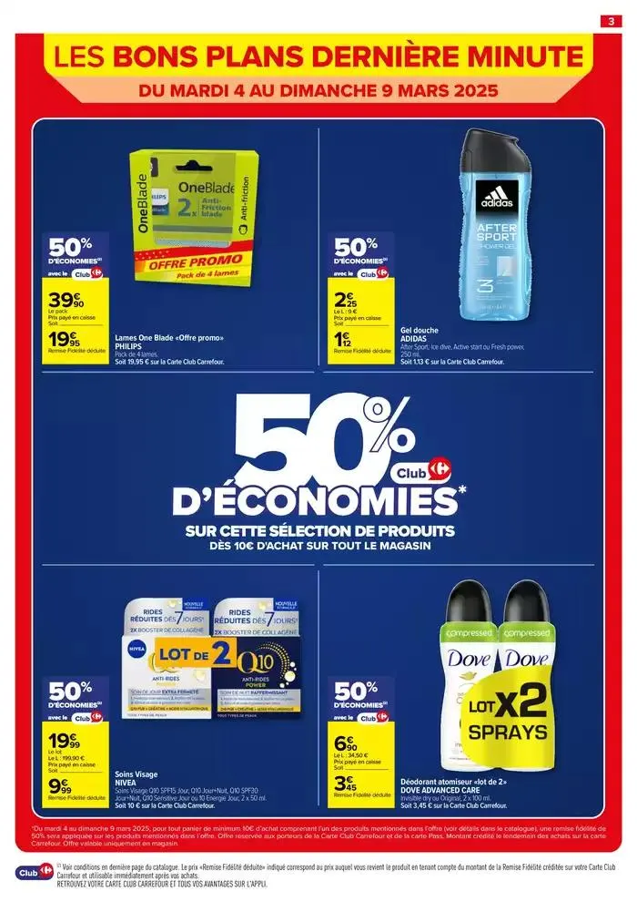 LES BONS PLANS DERNIÈRE MINUTE du 4 mars au 9 mars 2025 - Catalogue page 3