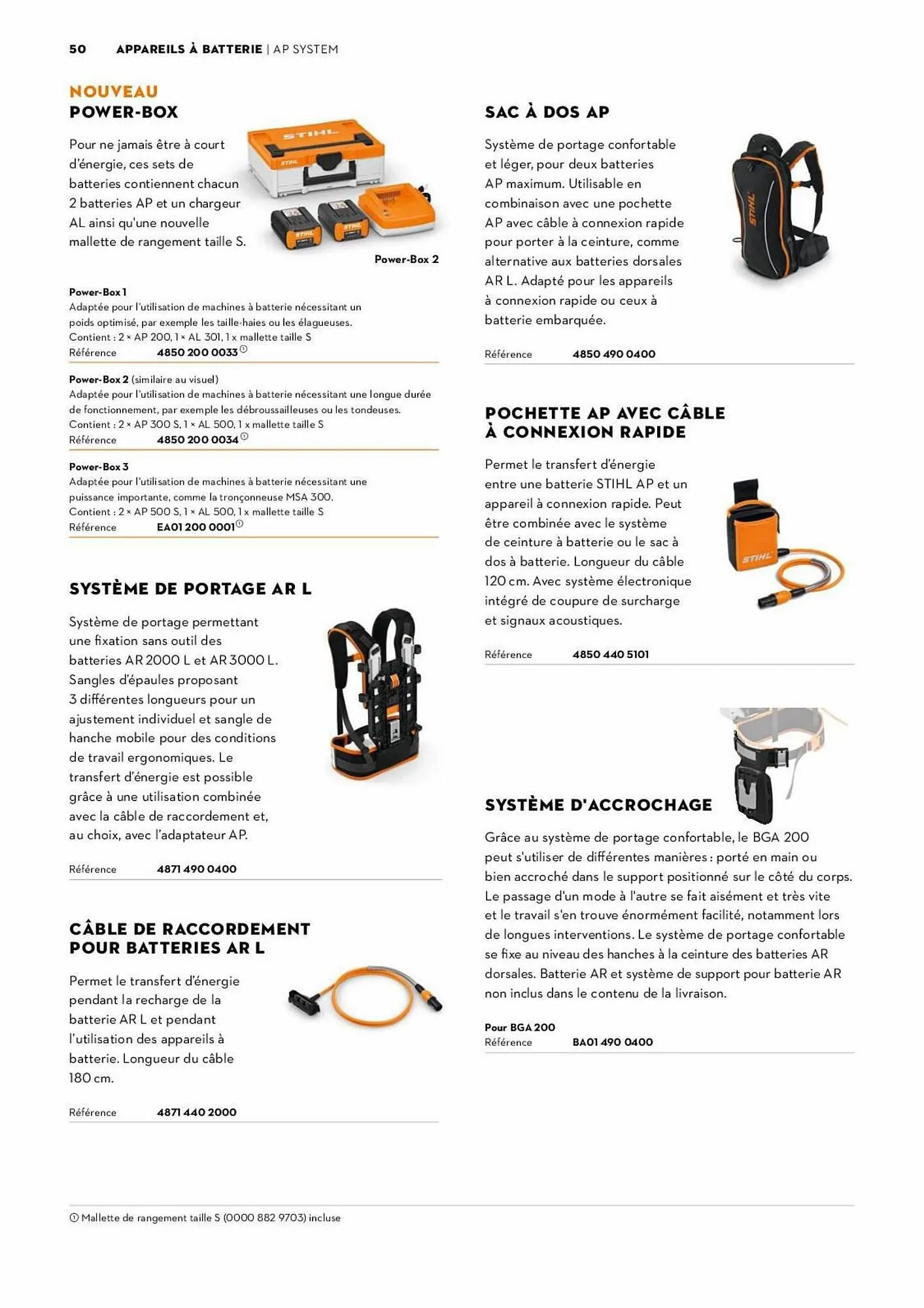 Catalogue Verts Loisirs du 3 août au 31 décembre 2023 - Catalogue page 50