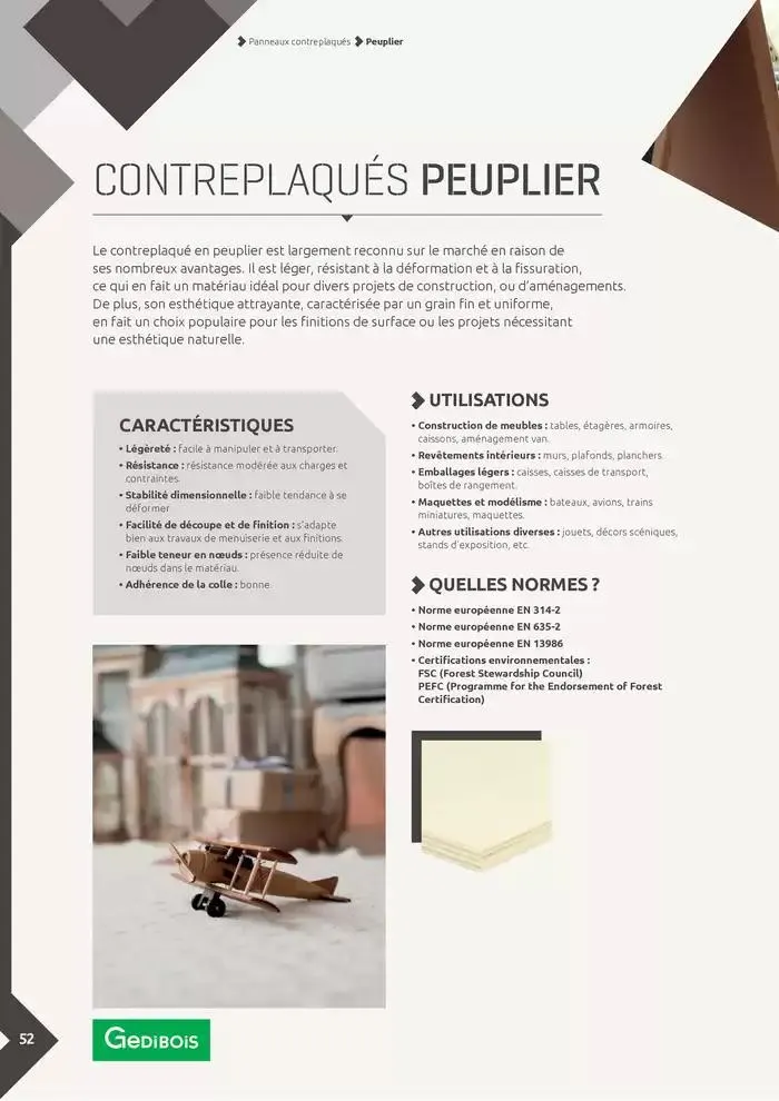 Aménagents Intérieurs du 9 décembre au 9 juin 2025 - Catalogue page 52