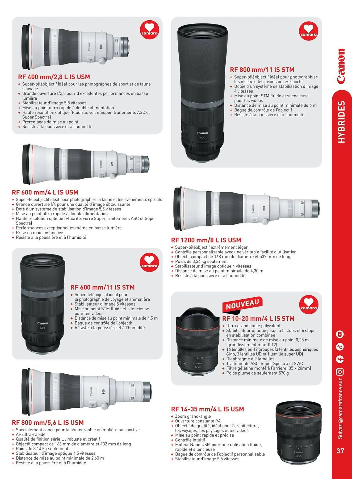 Catalogue Camara du 2 juillet au 31 décembre 2025 - Catalogue page 37