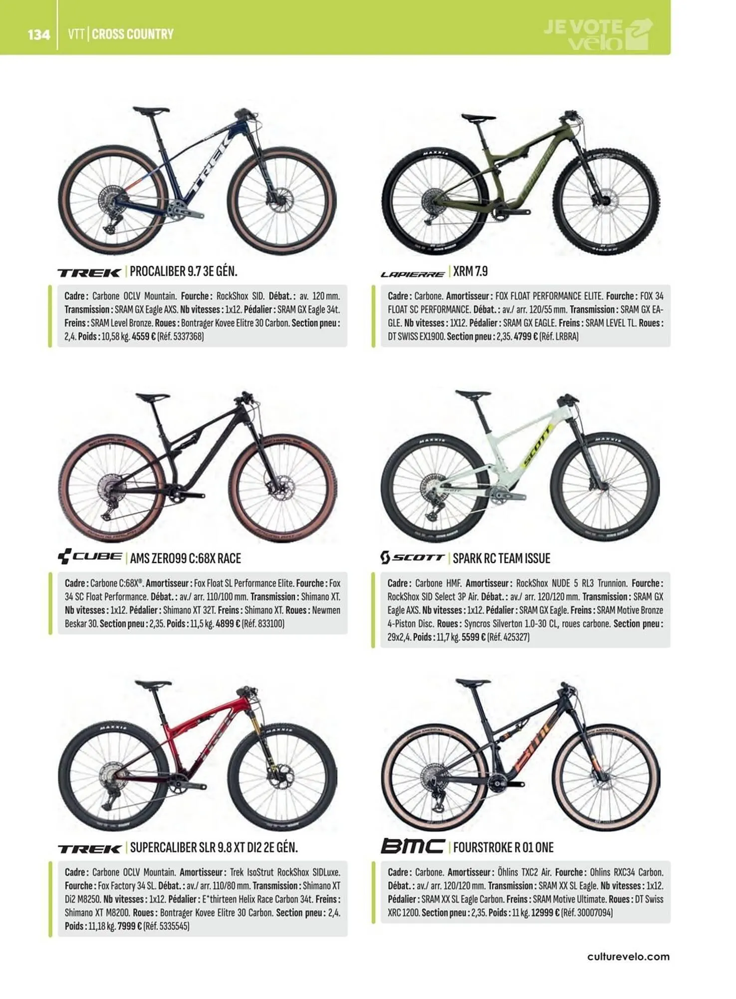 Catalogue Culture Vélo du 19 décembre au 31 décembre 2026 - Catalogue page 134