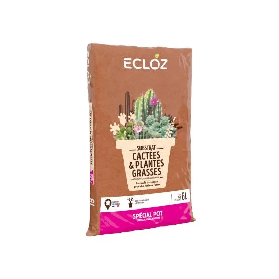 Terreau cactées 6L - ECLOZ