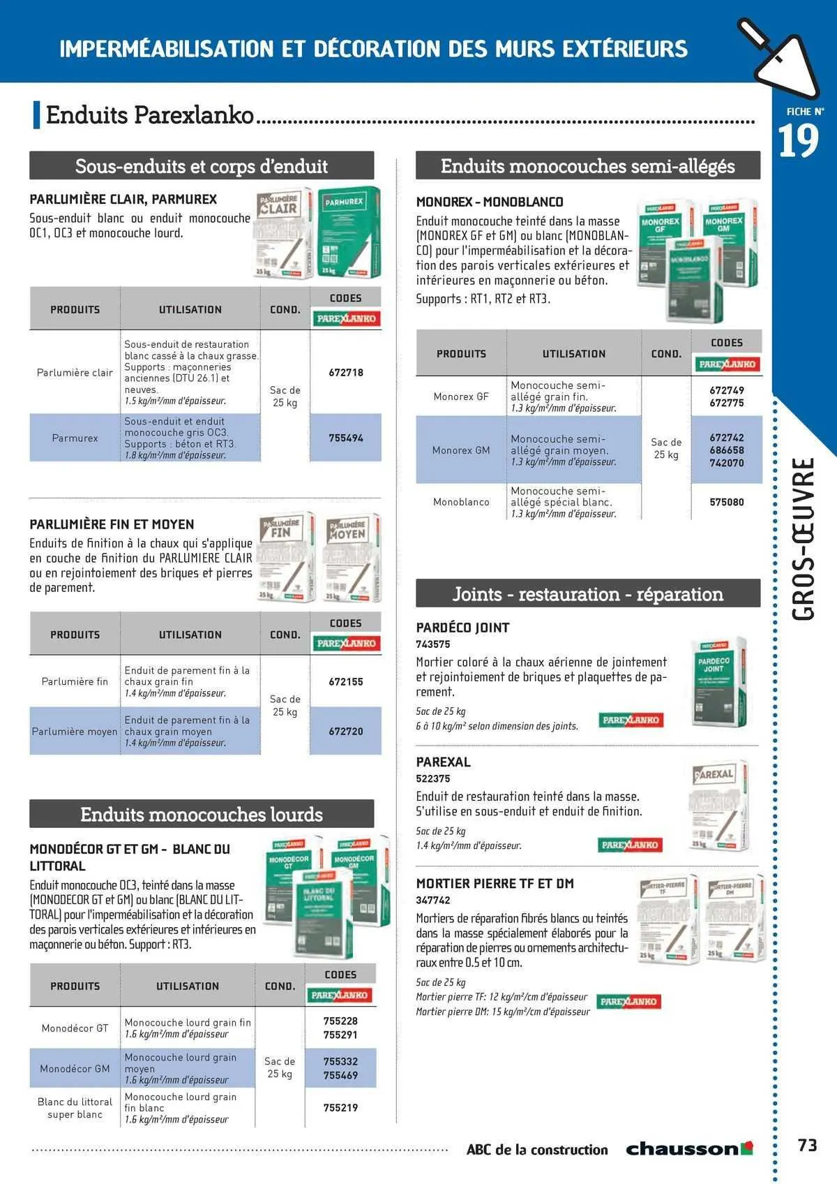 Catalogue Chausson Matériaux du 2 mai au 31 décembre 2025 - Catalogue page 62