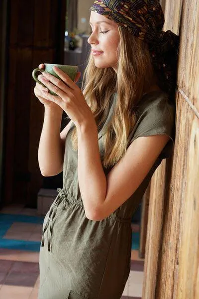 Robe style cargo femme