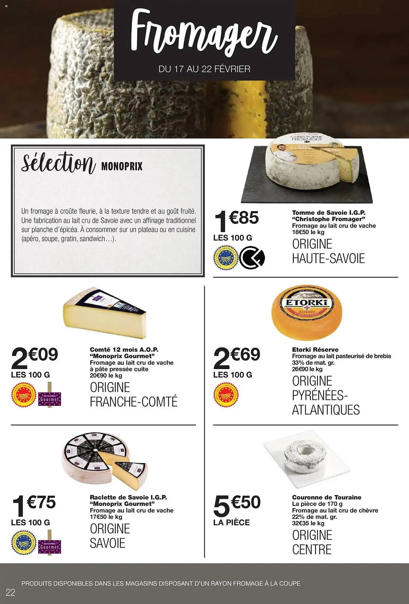 Catalogue Monoprix du 17 février au 1 mars 2026 - Catalogue page 22
