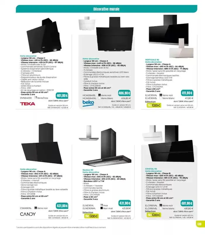 Consultez le menu avant de vous mettre en cuisine. du 7 janvier au 31 décembre 2025 - Catalogue page 139