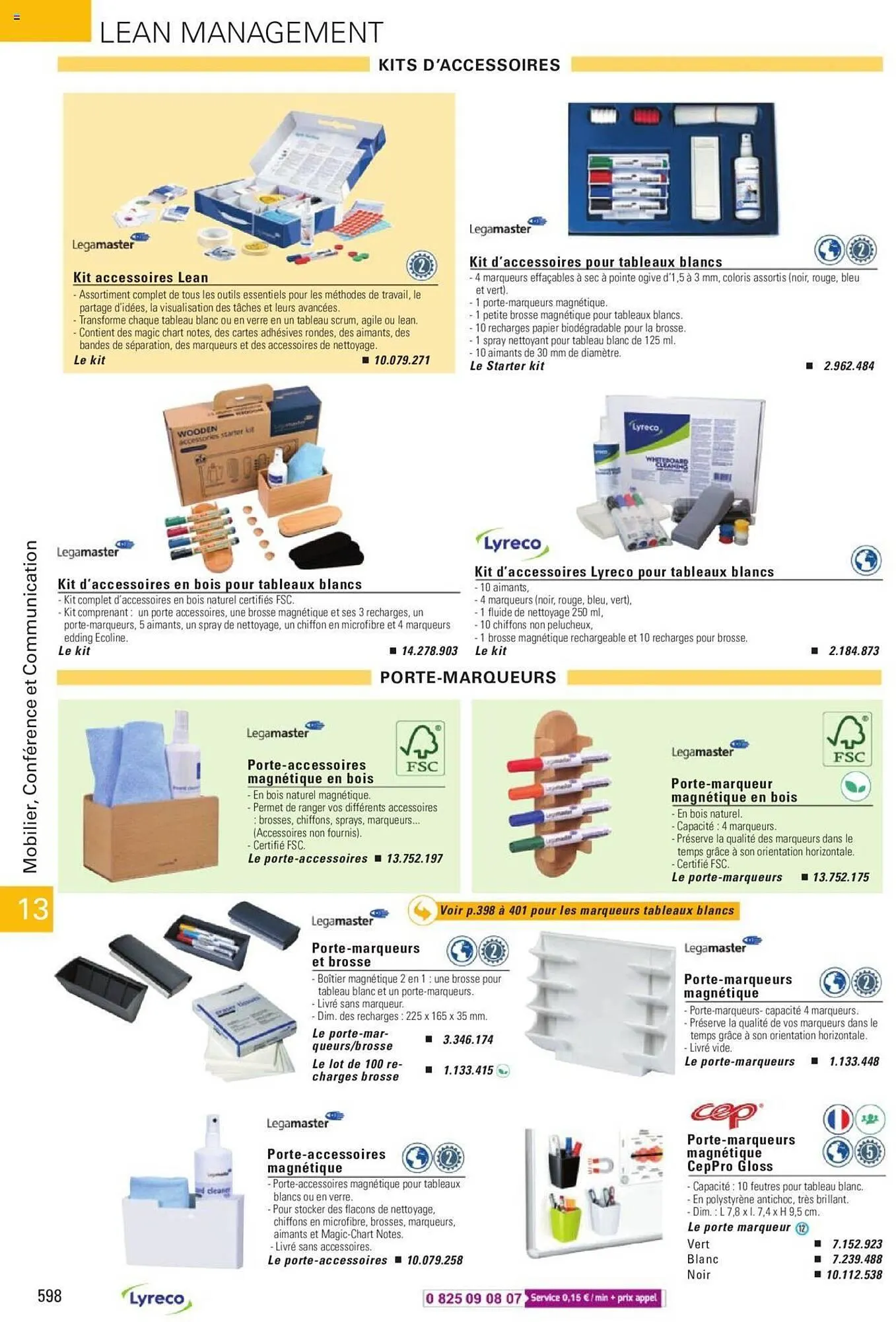 Catalogue Lyreco du 15 mai au 31 décembre 2023 - Catalogue page 598