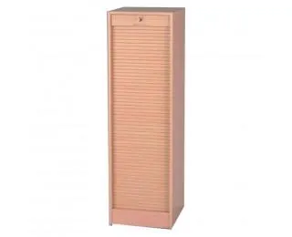 Meuble à rideaux simple L41 x H140 - Hêtre