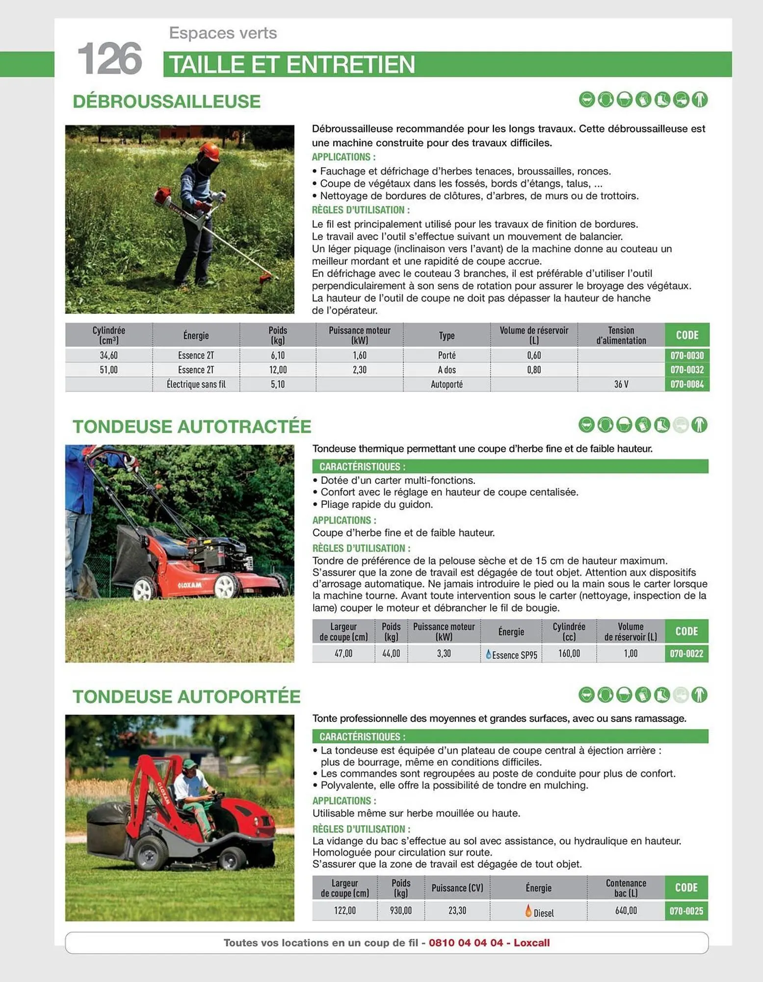 Catalogue Loxam du 10 avril au 31 décembre 2025 - Catalogue page 128