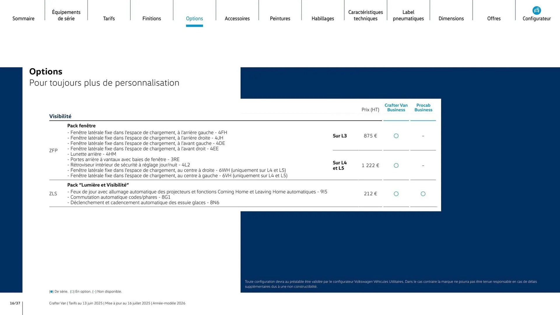 Catalogue Volkswagen du 7 août au 31 mars 2026 - Catalogue page 16