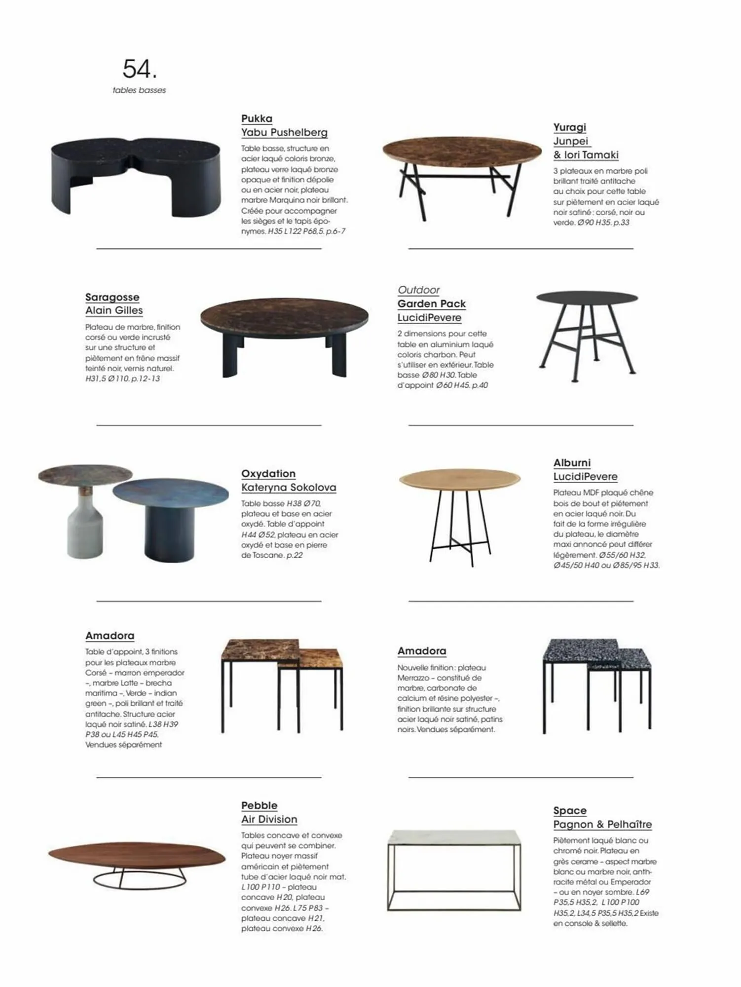 Catalogue Cinna du 5 janvier au 31 décembre 2023 - Catalogue page 54