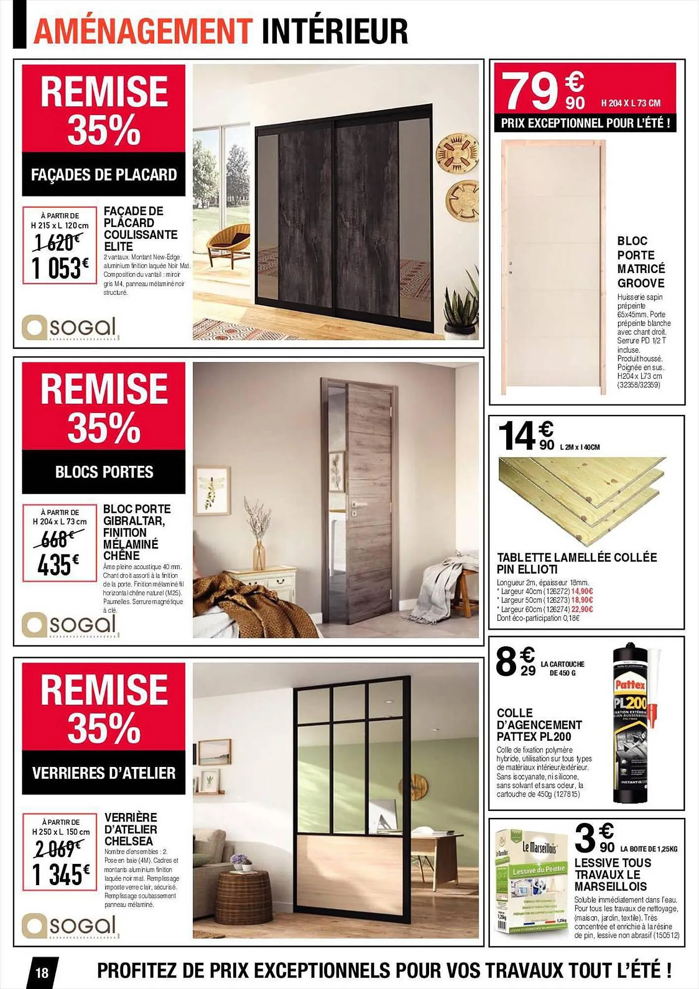Catalogue Chretien Matériaux du 6 juillet au 19 août 2023 - Catalogue page 18