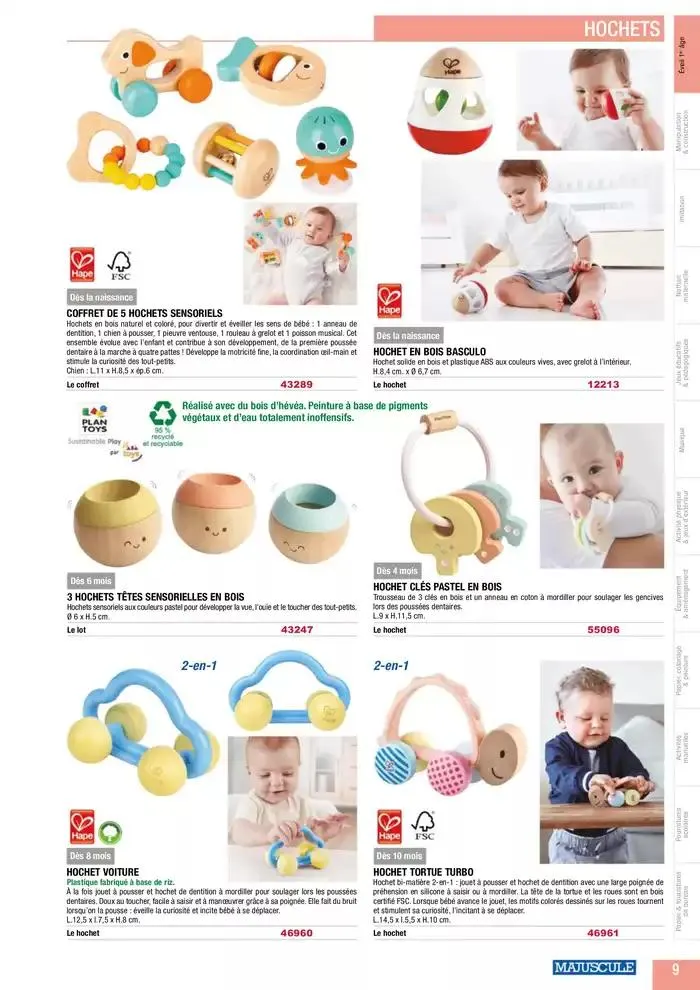 Education And Loisirs Majuscule 2025 du 5 mars au 31 décembre 2025 - Catalogue page 33