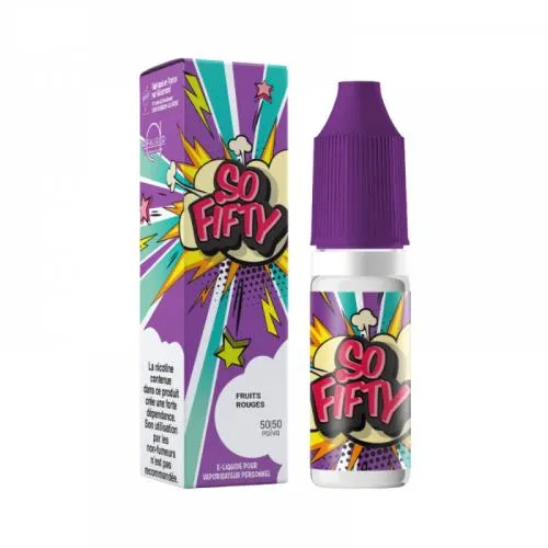 E Liquide FRUITS ROUGES 10 ml - SoFifty