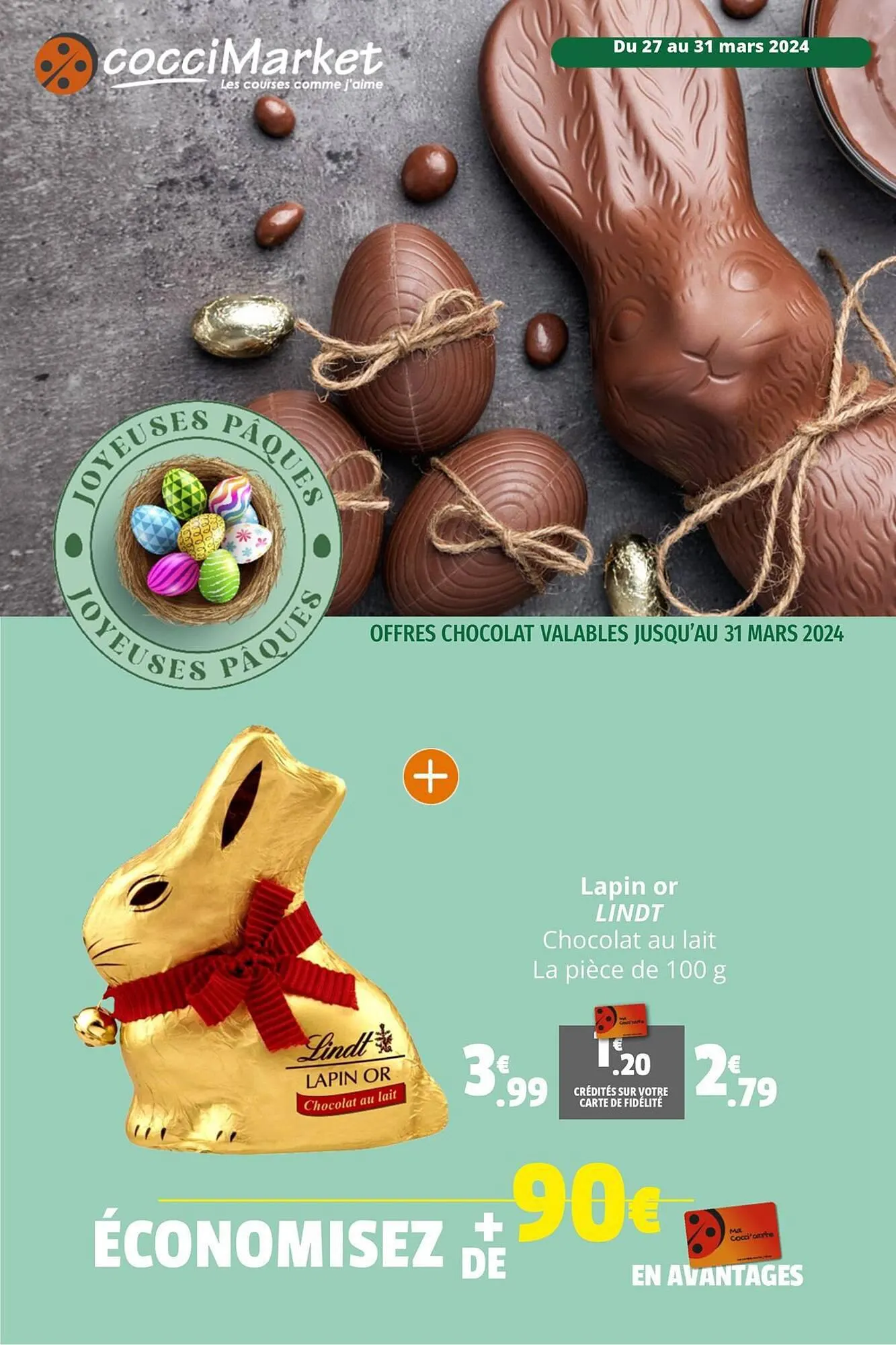 Catalogue Coccimarket du 27 mars au 31 mars 2024 - Catalogue page