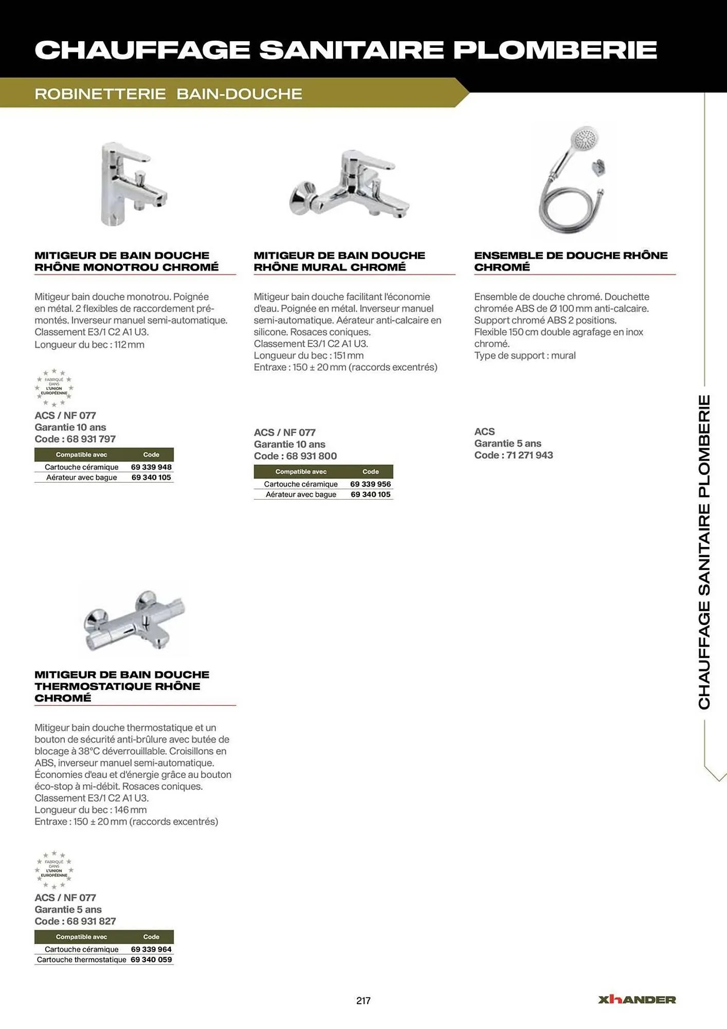 Catalogue Prolians du 2 septembre au 31 décembre 2025 - Catalogue page 217