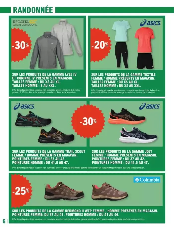E.Leclerc Sports PRINTEMPS du 25 mars au 12 avril 2025 - Catalogue page 6