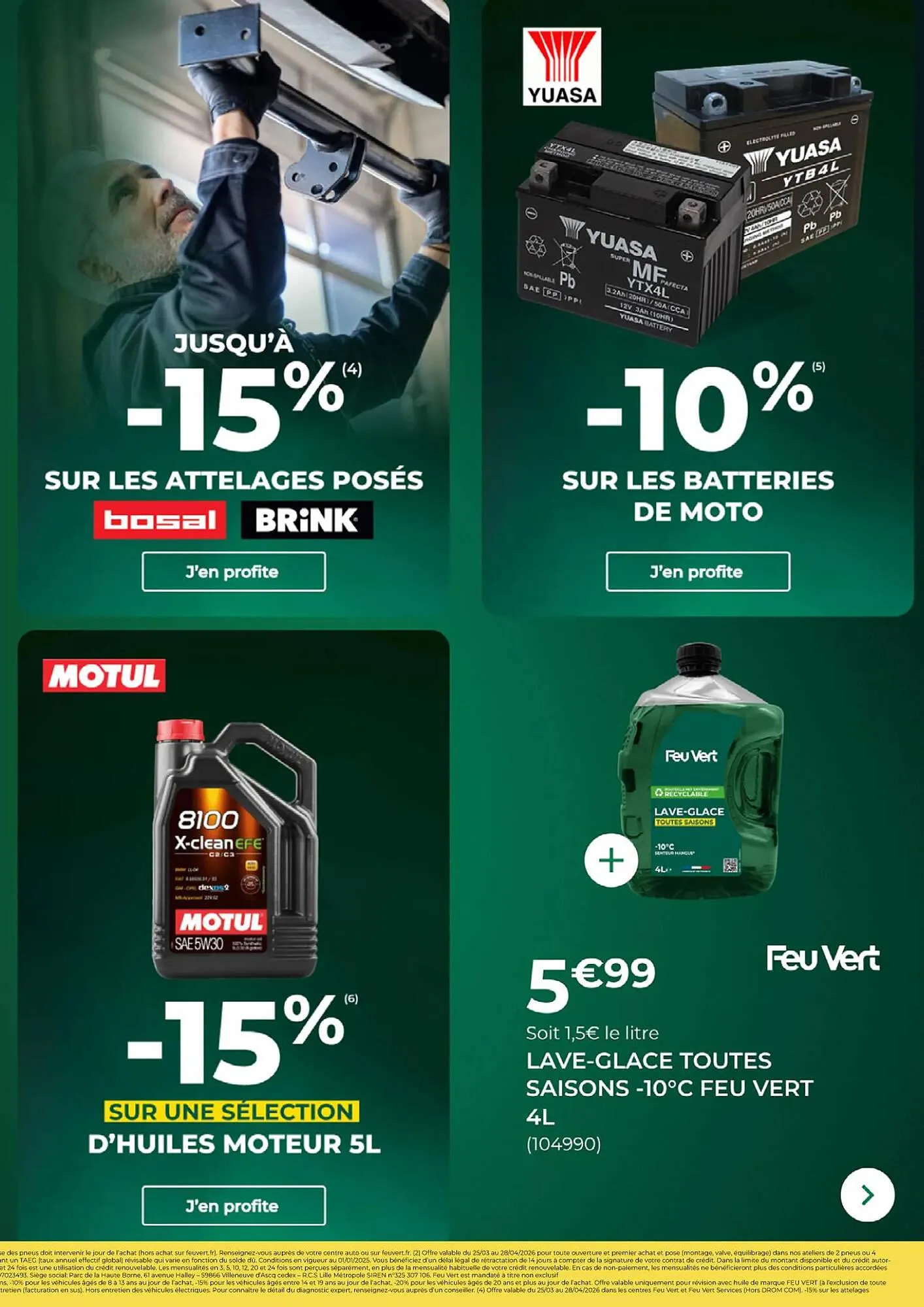 Catalogue Feu Vert du 25 mars au 28 avril 2026 - Catalogue page 5