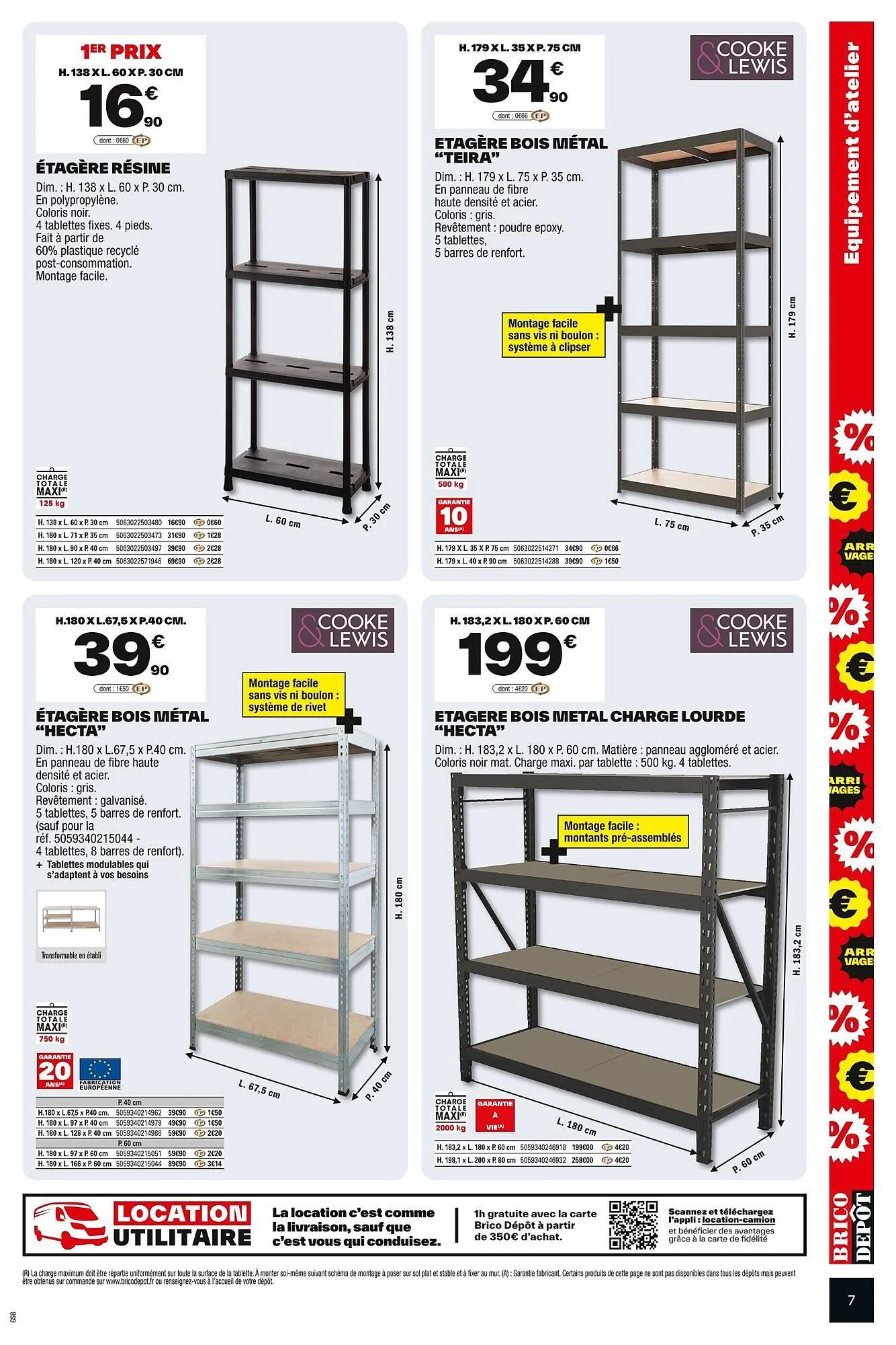 Catalogue Brico Dépôt du 24 octobre au 6 novembre 2025 - Catalogue page 7