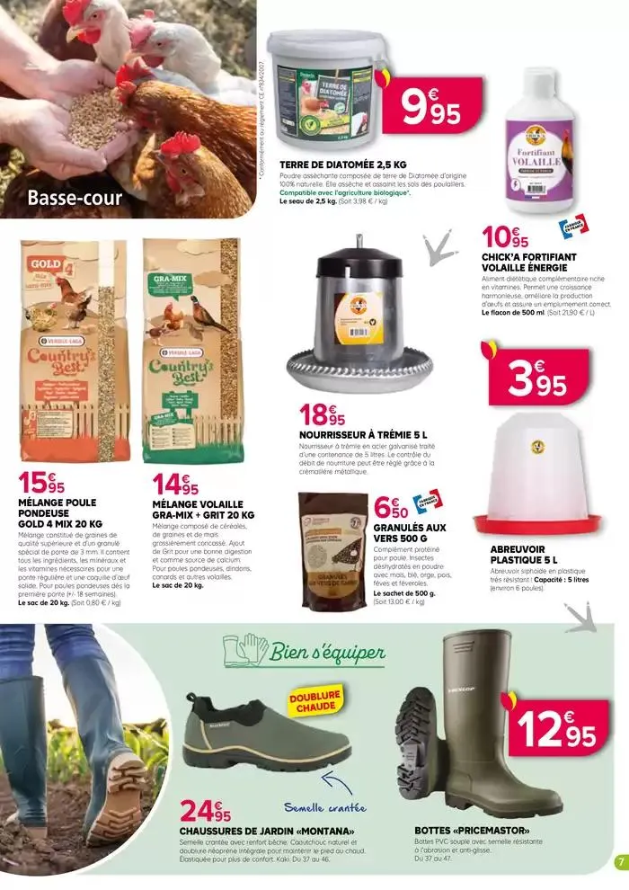 PROMOTIONS CUISINE & ANIMALERIE 2025 du 6 janvier au 31 mai 2025 - Catalogue page 7