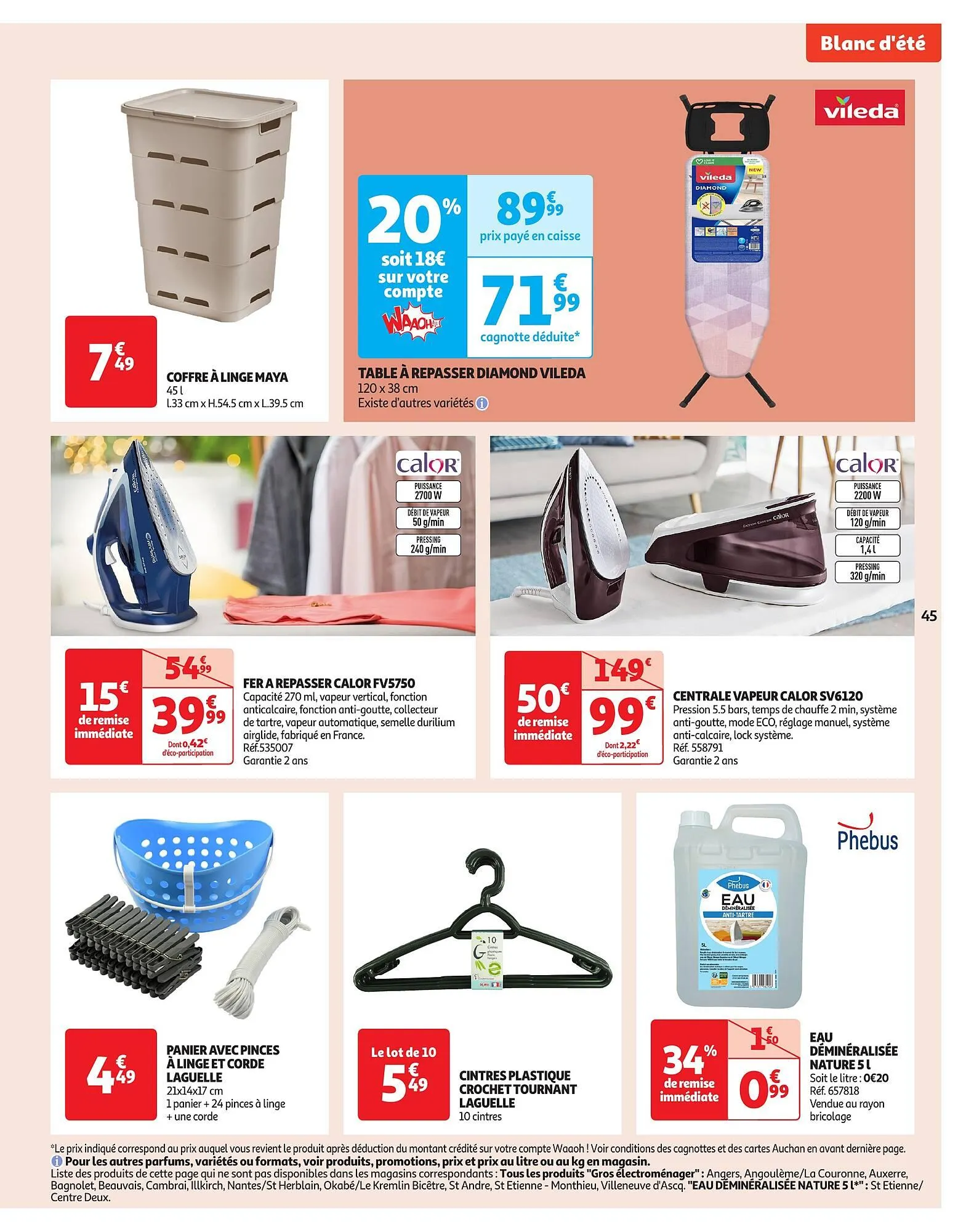 Catalogue Auchan du 10 juin au 22 juin 2025 - Catalogue page 45