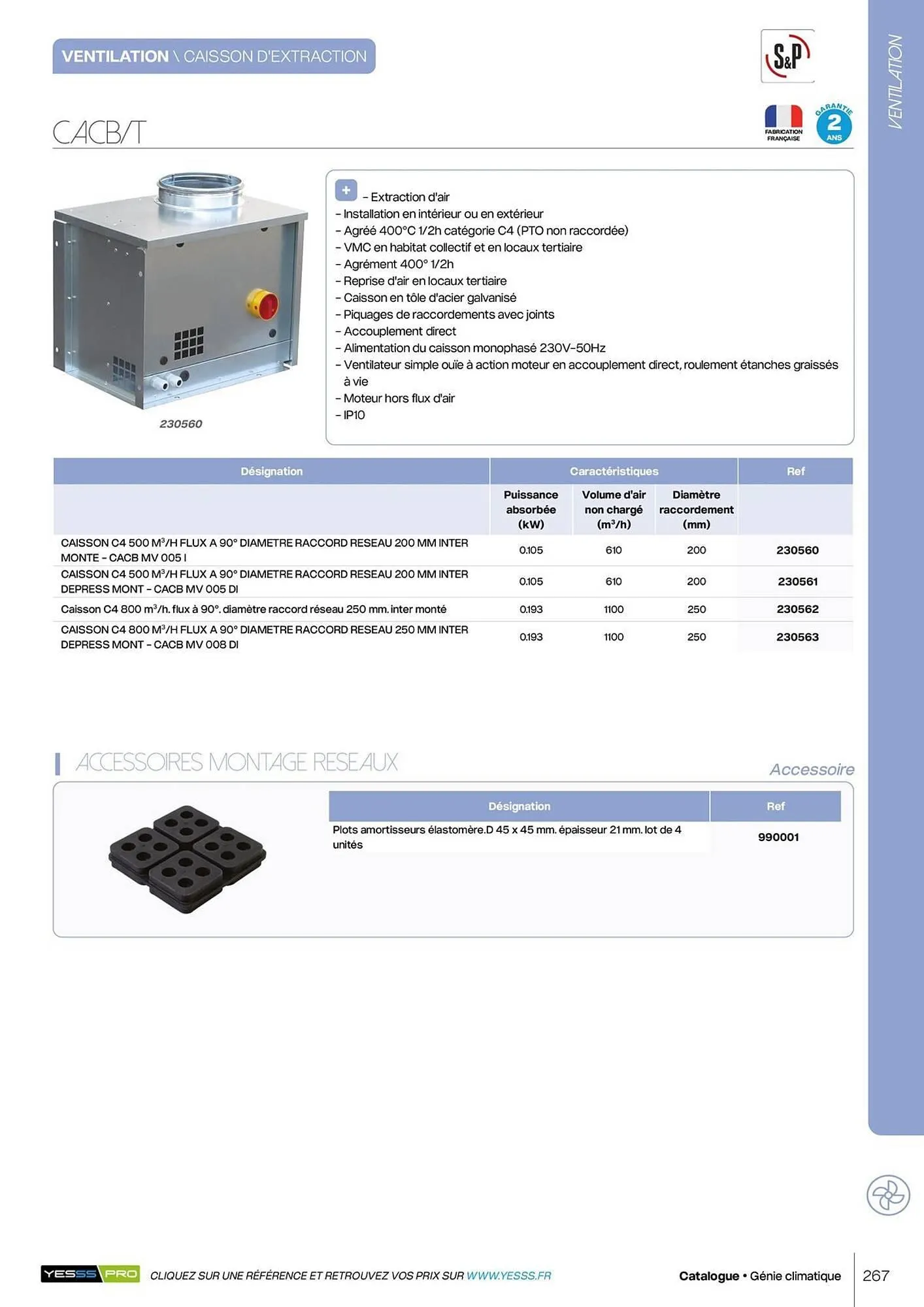 Catalogue Yesss electrique du 14 octobre au 31 décembre 2026 - Catalogue page 269