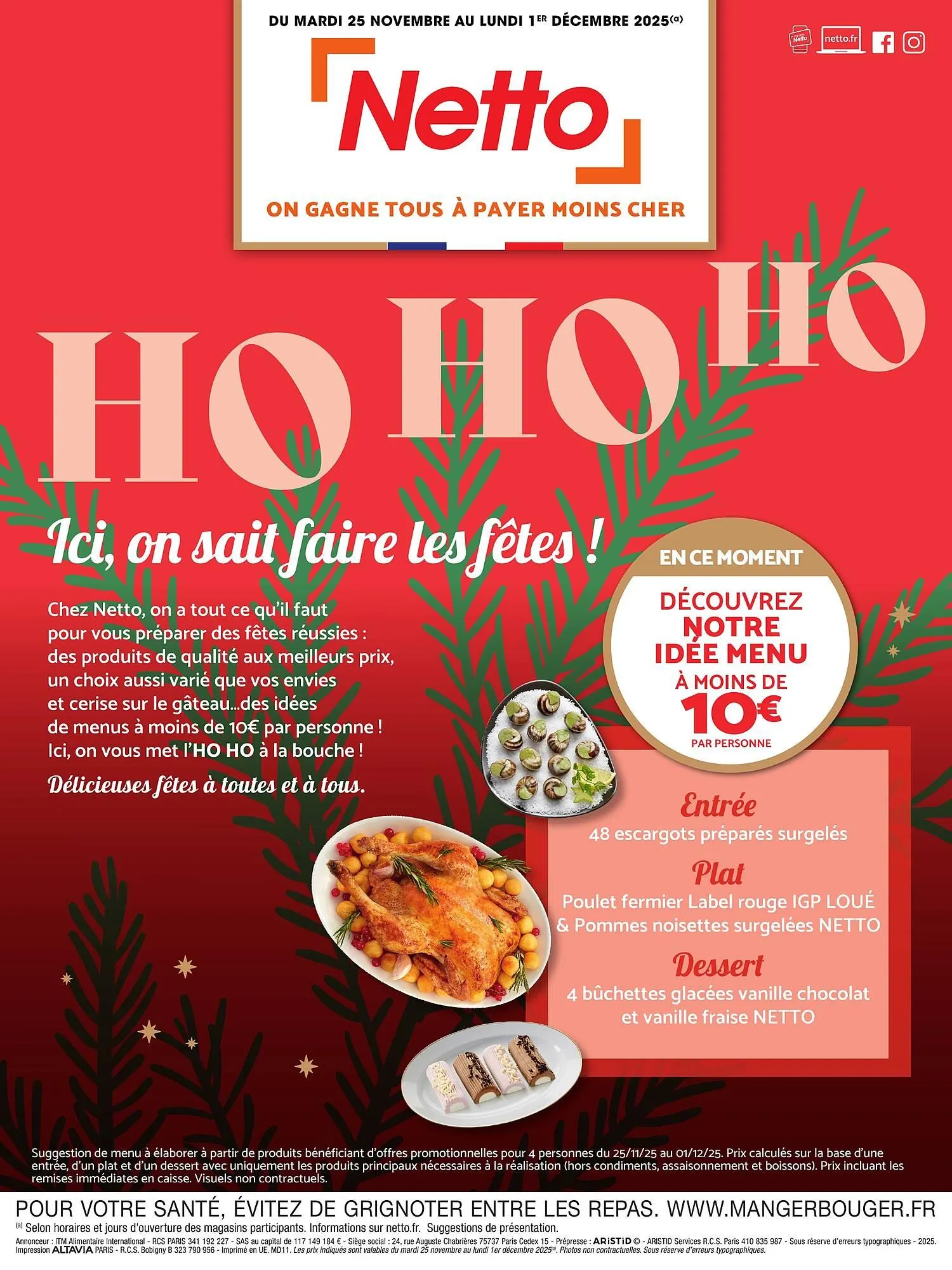 Catalogue Netto du 25 novembre au 1 décembre 2025 - Catalogue page 1