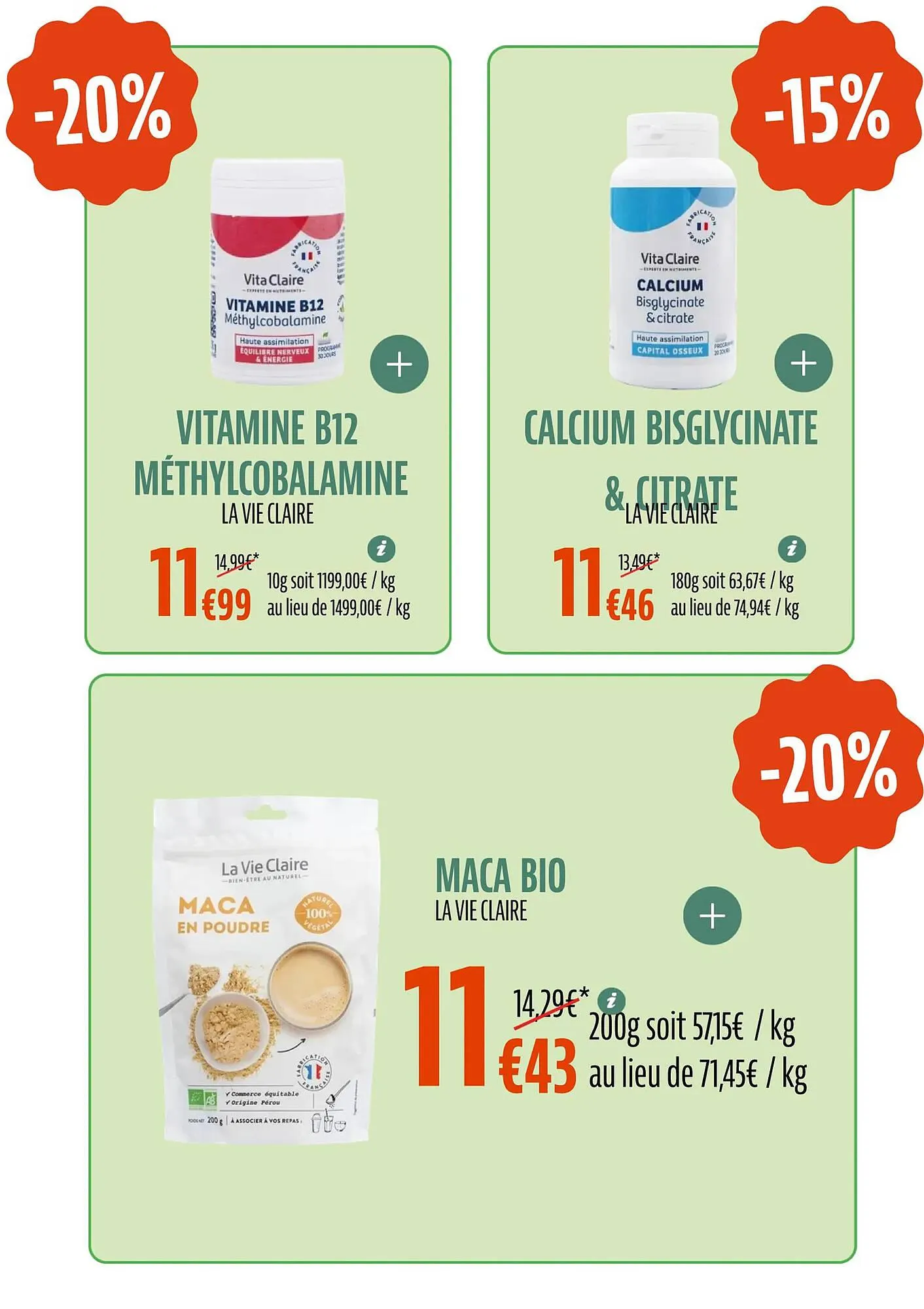 Catalogue La Vie Claire du 30 octobre au 26 novembre 2025 - Catalogue page 34