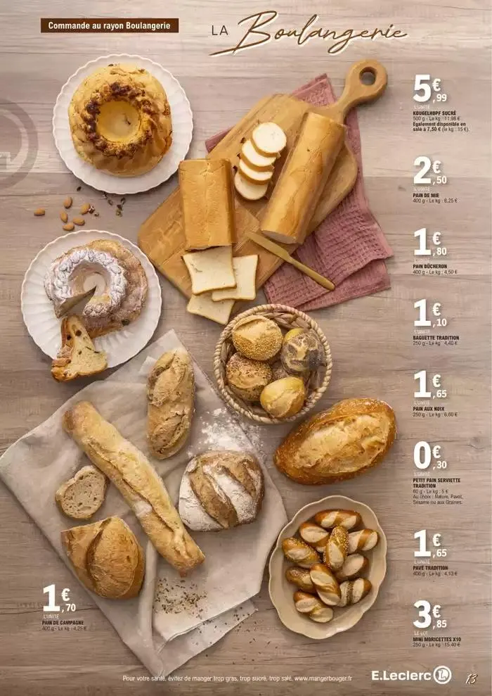 Carte traiteur generale du 8 avril au 31 décembre 2025 - Catalogue page 13