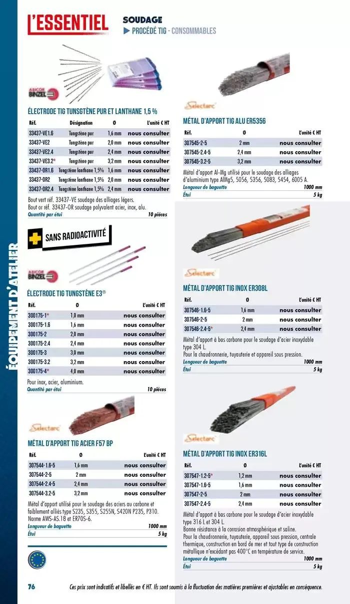Essentiel Industrie 2025 du 3 janvier au 31 décembre 2025 - Catalogue page 78