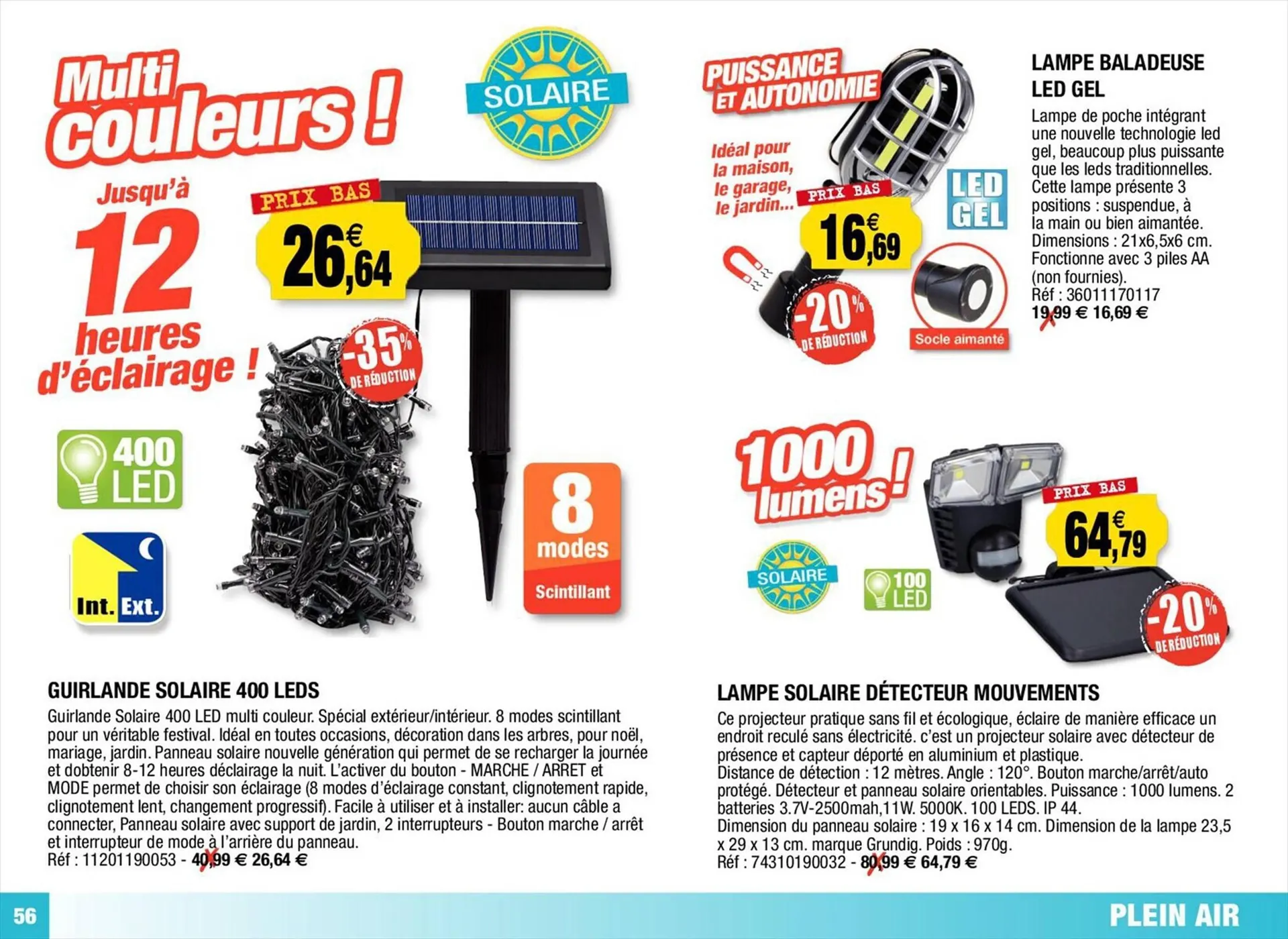 Catalogue Outiror du 4 juillet au 31 juillet 2023 - Catalogue page 56