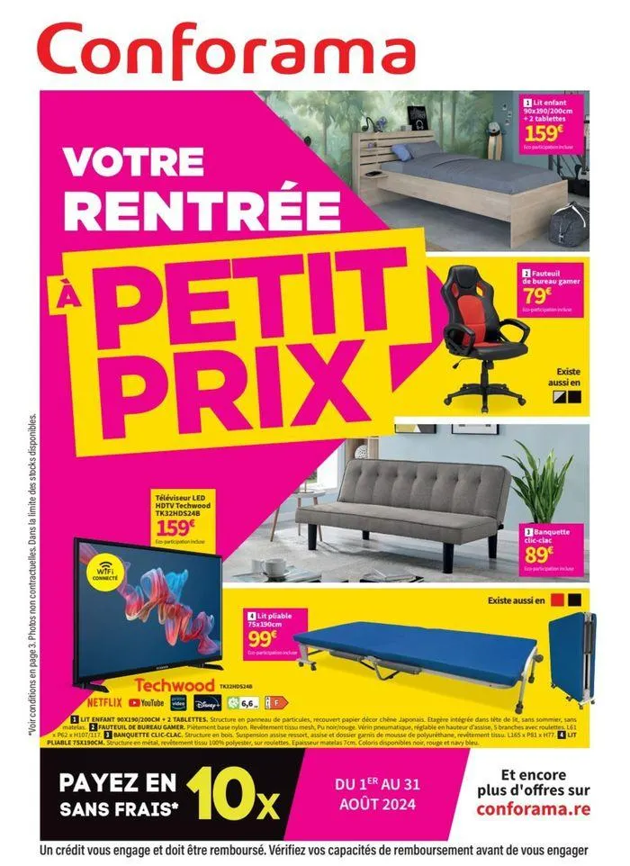 Votre rentrée à petit prix - 1