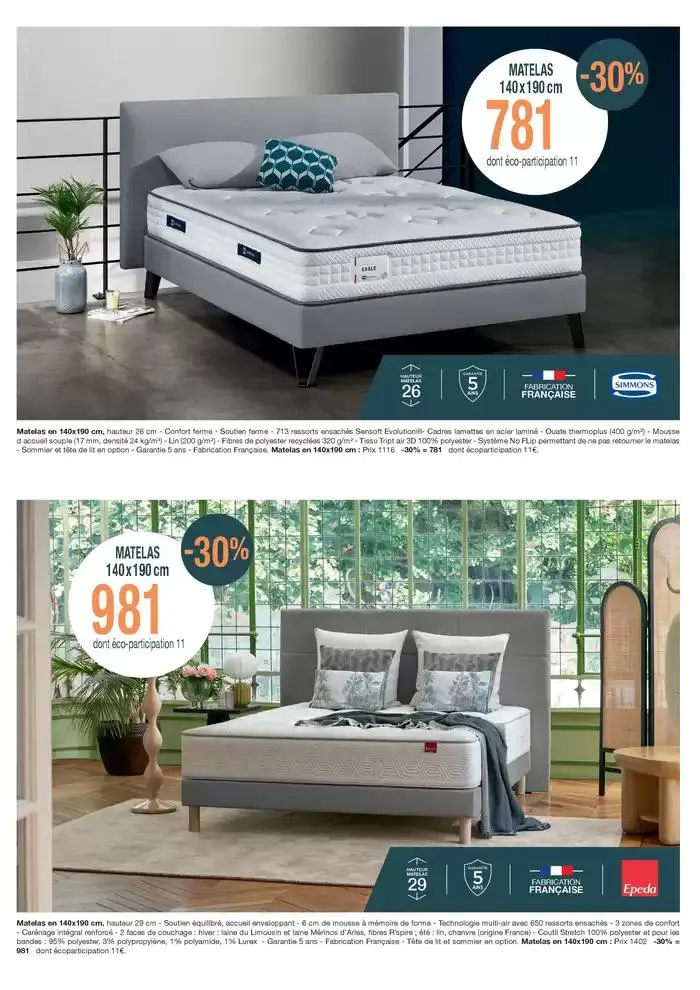 Jusqu'à -30% sur une sélectiond'articles désignés en magasin du 12 février au 15 mars 2025 - Catalogue page 3