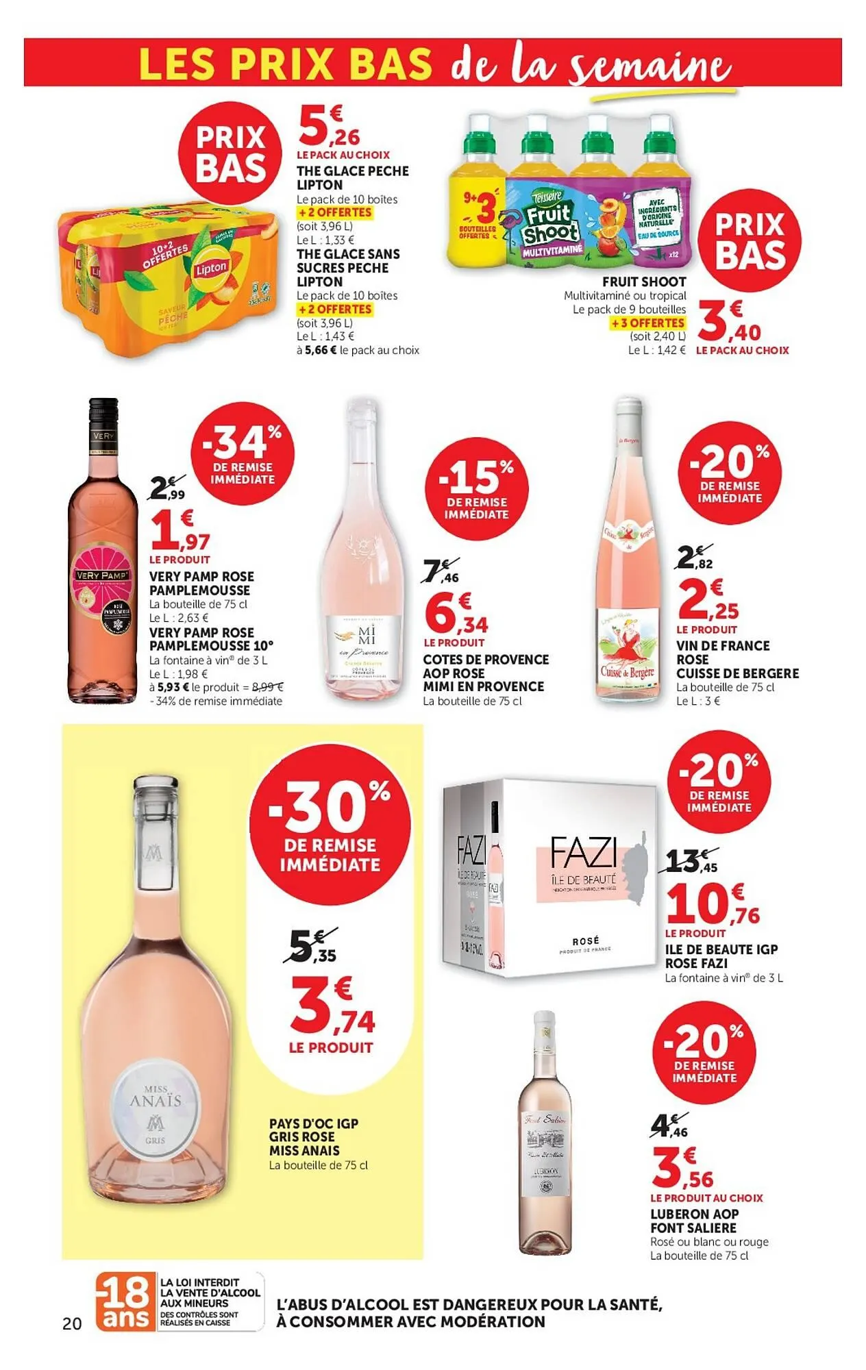Catalogue Super U du 9 juin au 21 juin 2026 - Catalogue page 20