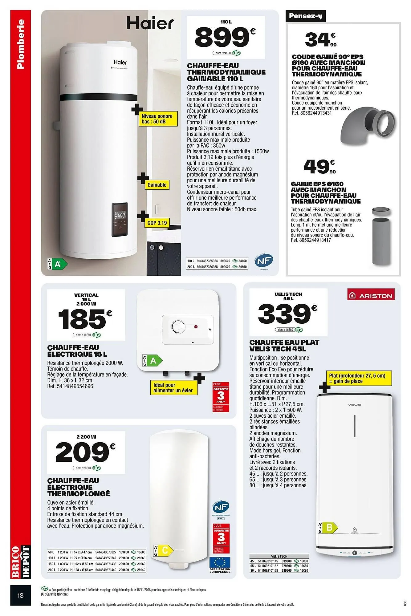 Catalogue Brico Dépôt du 4 juillet au 17 juillet 2025 - Catalogue page 18