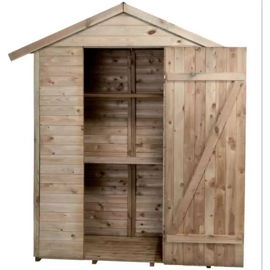 Armoire de Rangement Bois Pin Sylvestre 1,05 m² H 220 cm - FOREST STYLE
