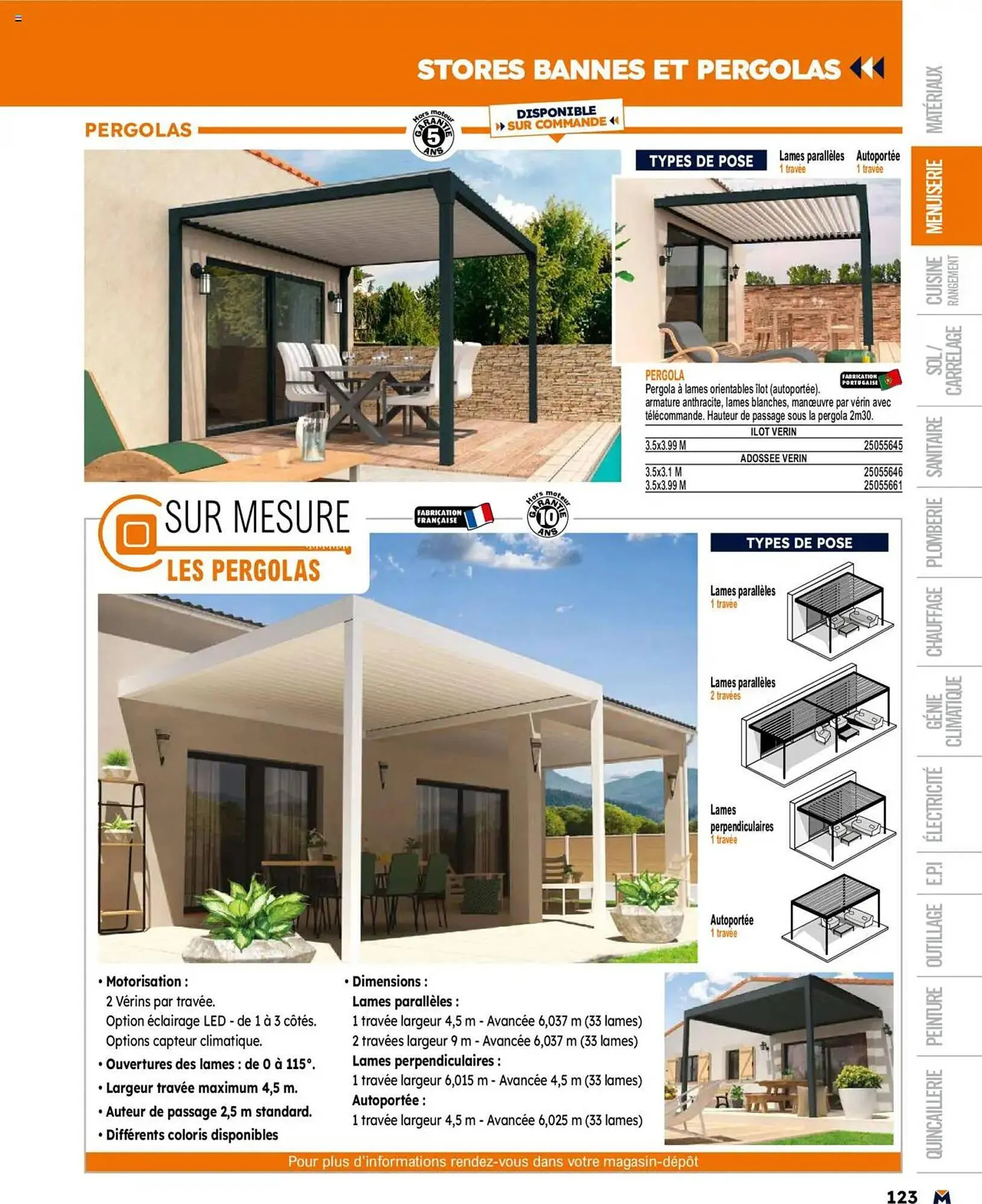 Catalogue Bricoman du 19 mars au 31 décembre 2025 - Catalogue page 123