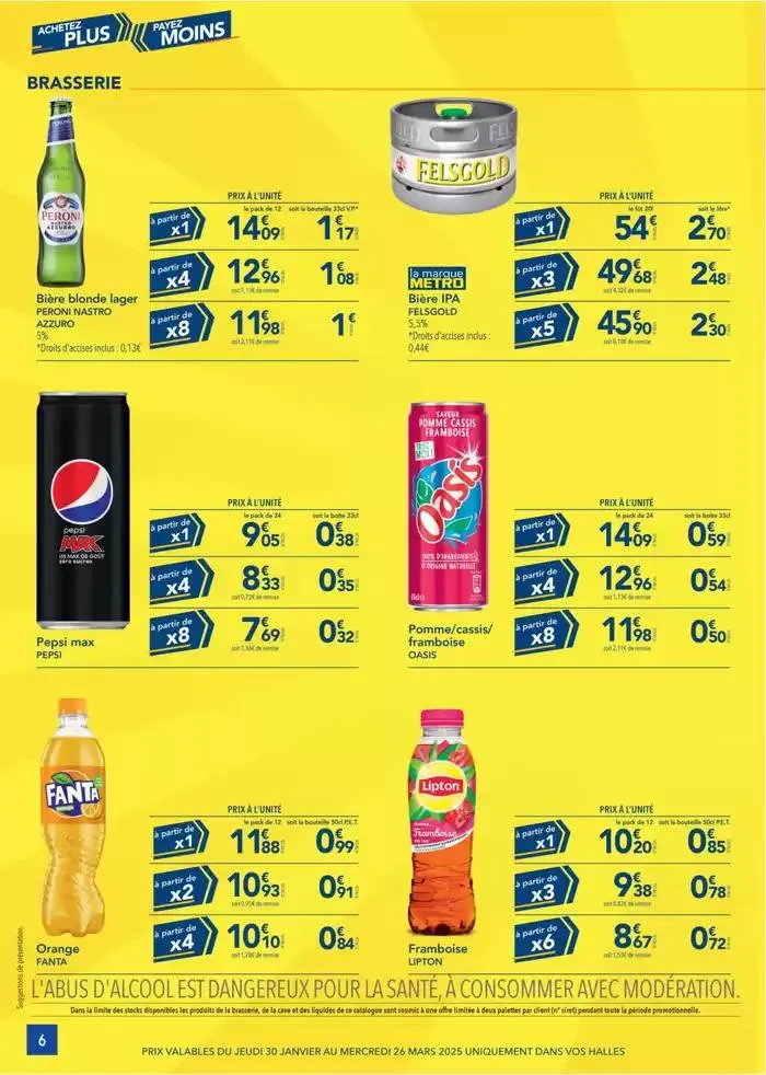 Metro Achetez plus payez moins du 27 février au 26 mars 2025 - Catalogue page 6