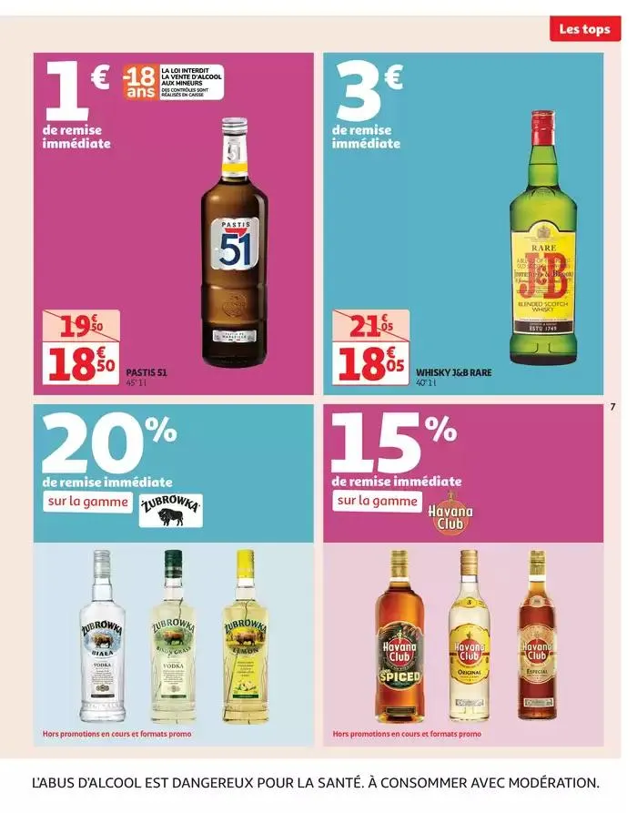 Des prix aussi bas, c'est le top du 29 avril au 11 mai 2025 - Catalogue page 7