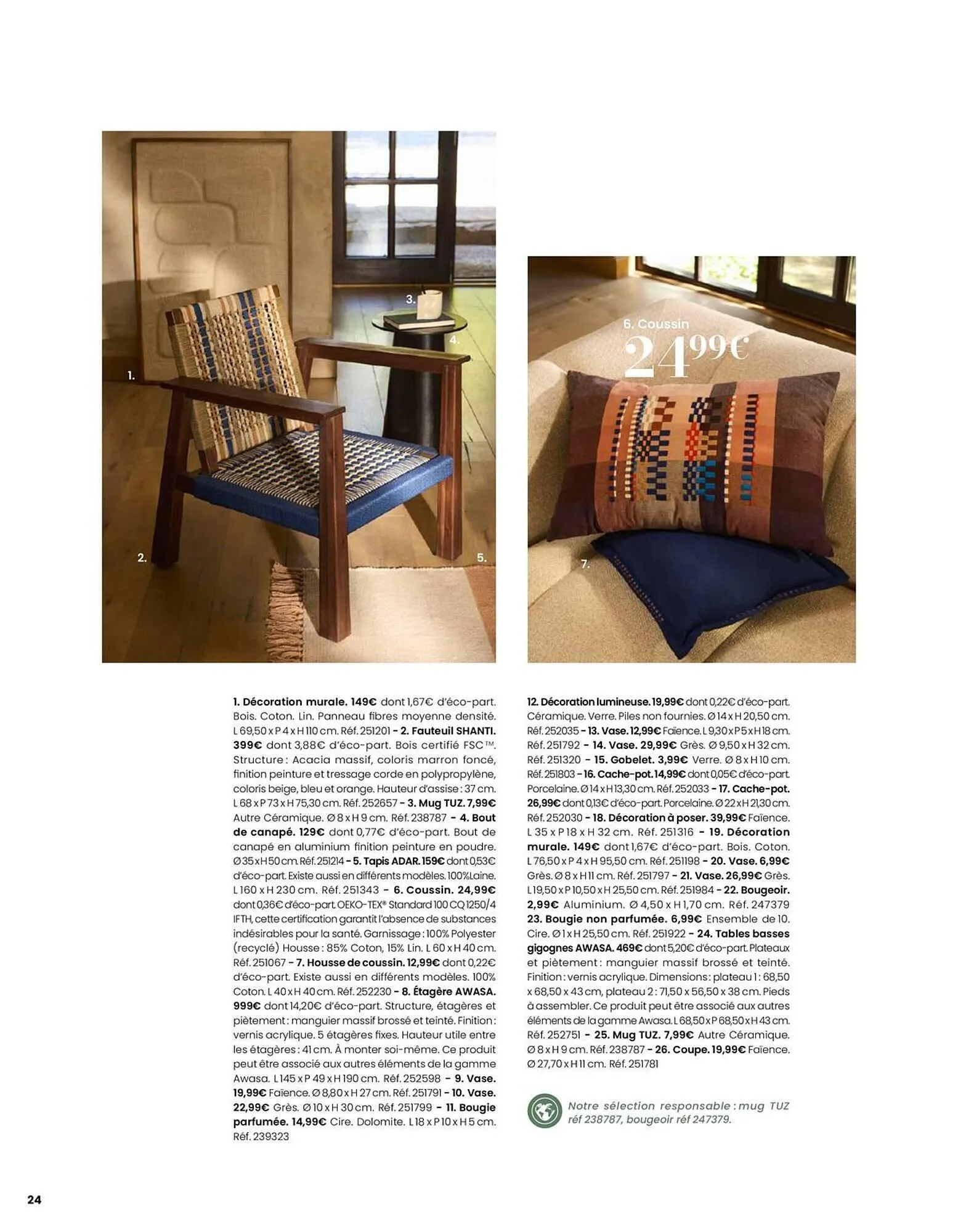 Catalogue Maisons du Monde du 1 mars au 31 août 2026 - Catalogue page 24