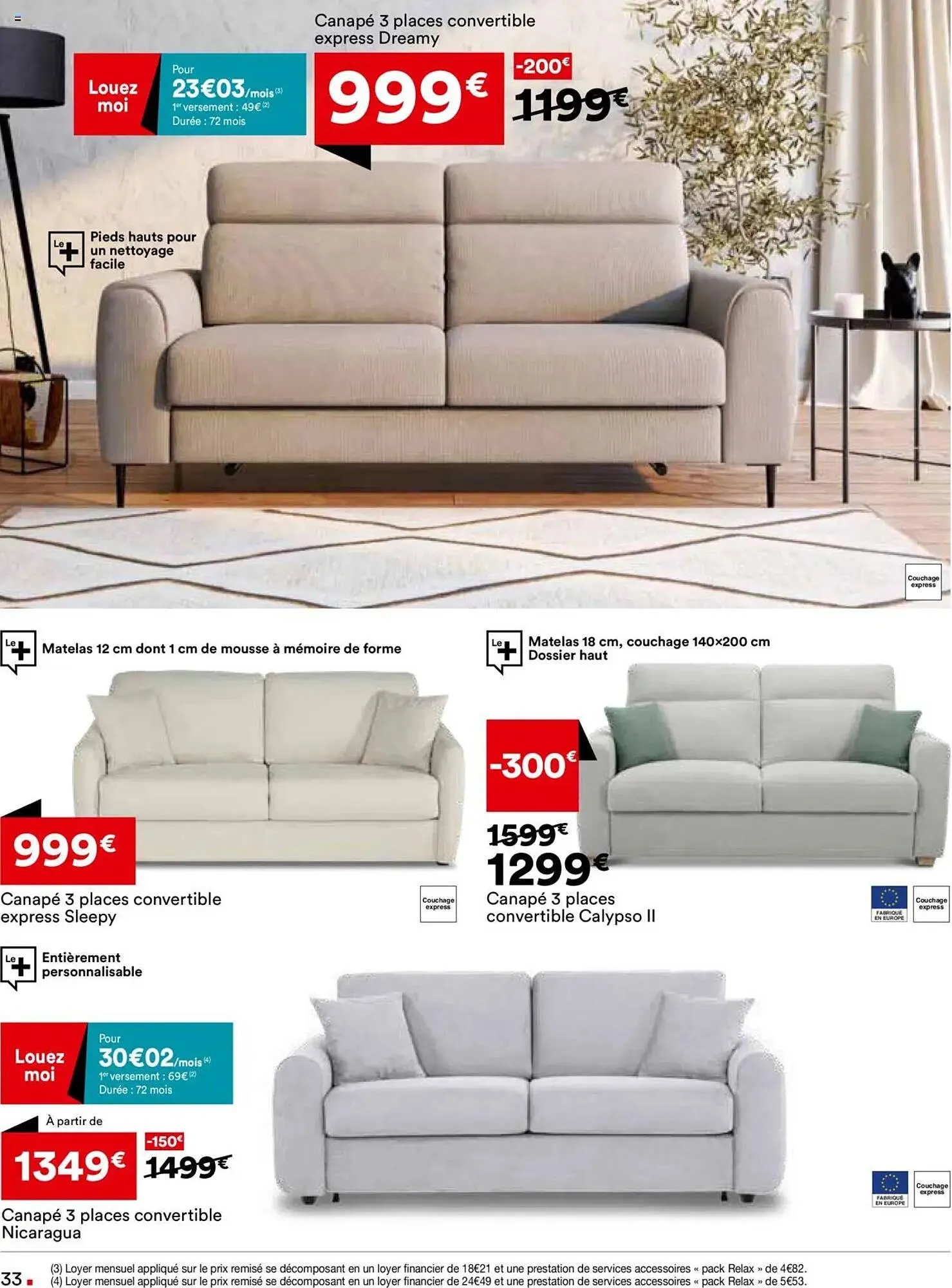 Catalogue BUT du 17 juin au 11 août 2025 - Catalogue page 33