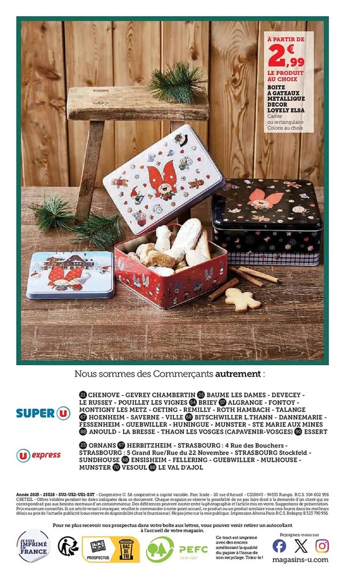 Catalogue U Express du 28 octobre au 9 novembre 2025 - Catalogue page 18