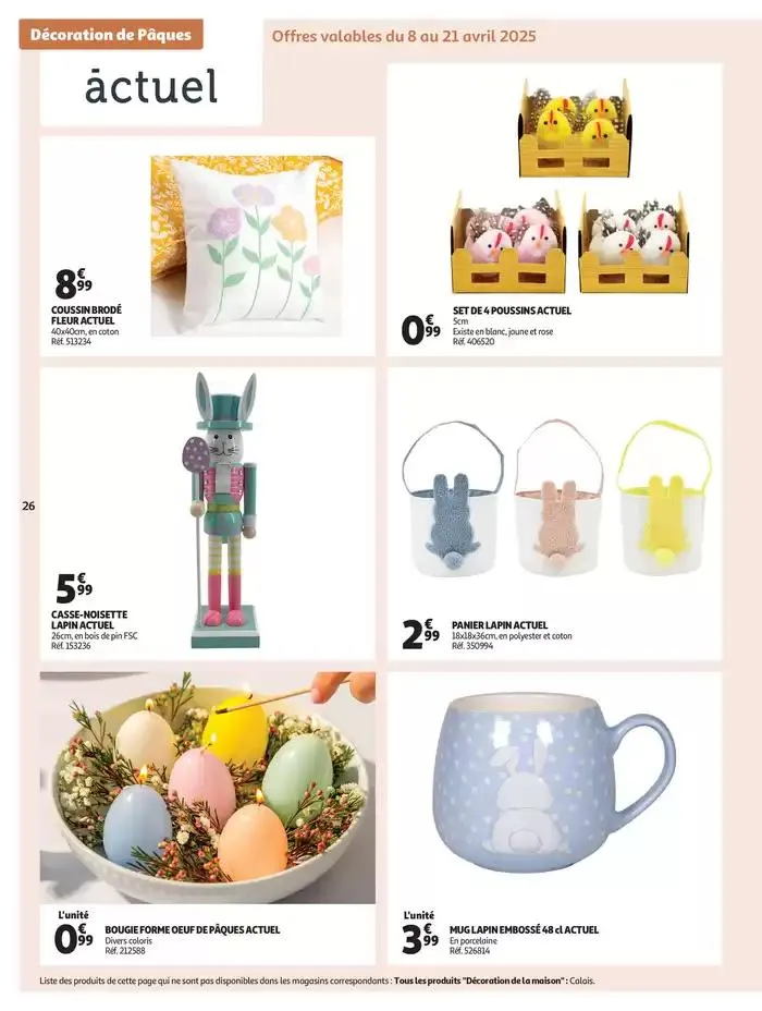 Tout pour la déco du 18 mars au 28 avril 2025 - Catalogue page 26