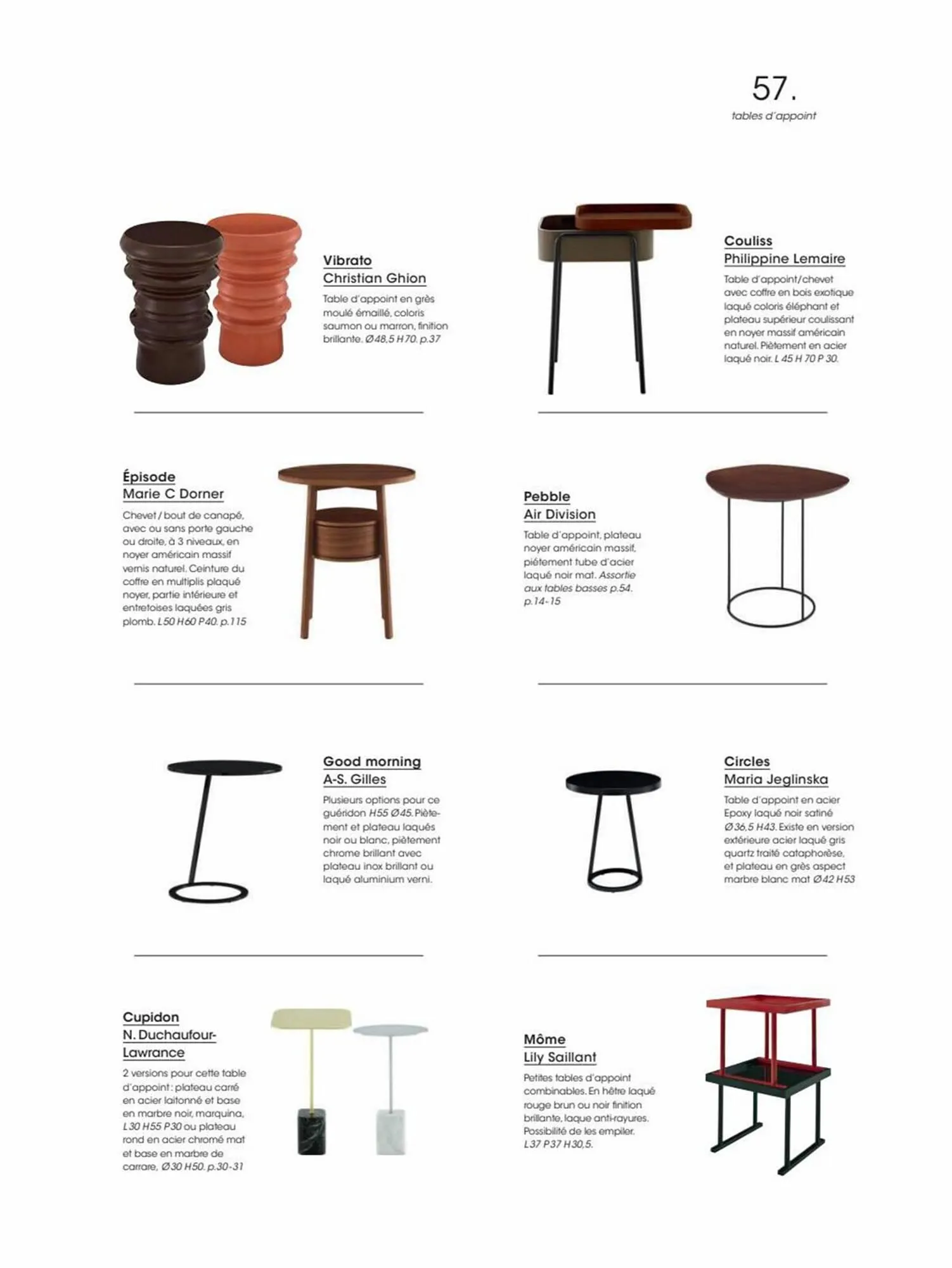 Catalogue Cinna du 5 janvier au 31 décembre 2023 - Catalogue page 57