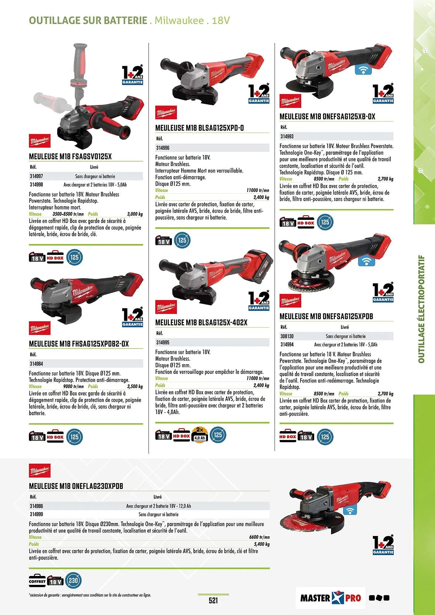 Catalogue Master Pro du 28 janvier au 30 décembre 2028 - Catalogue page 525