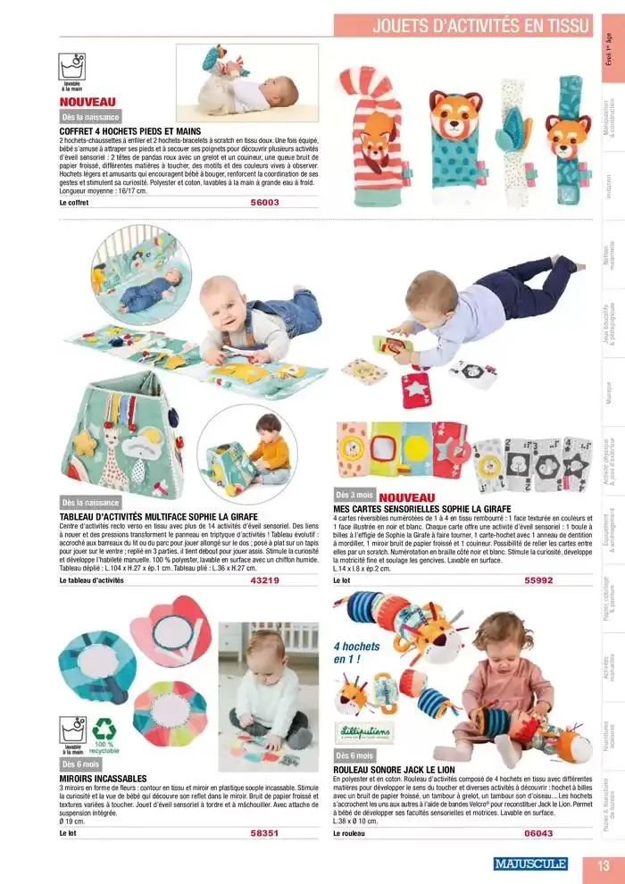 Education And Loisirs Majuscule 2025 du 5 mars au 31 décembre 2025 - Catalogue page 37