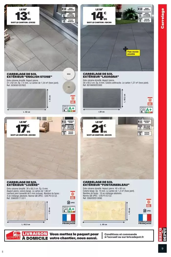 Spécial extérieur ! du 21 mars au 3 avril 2025 - Catalogue page 9