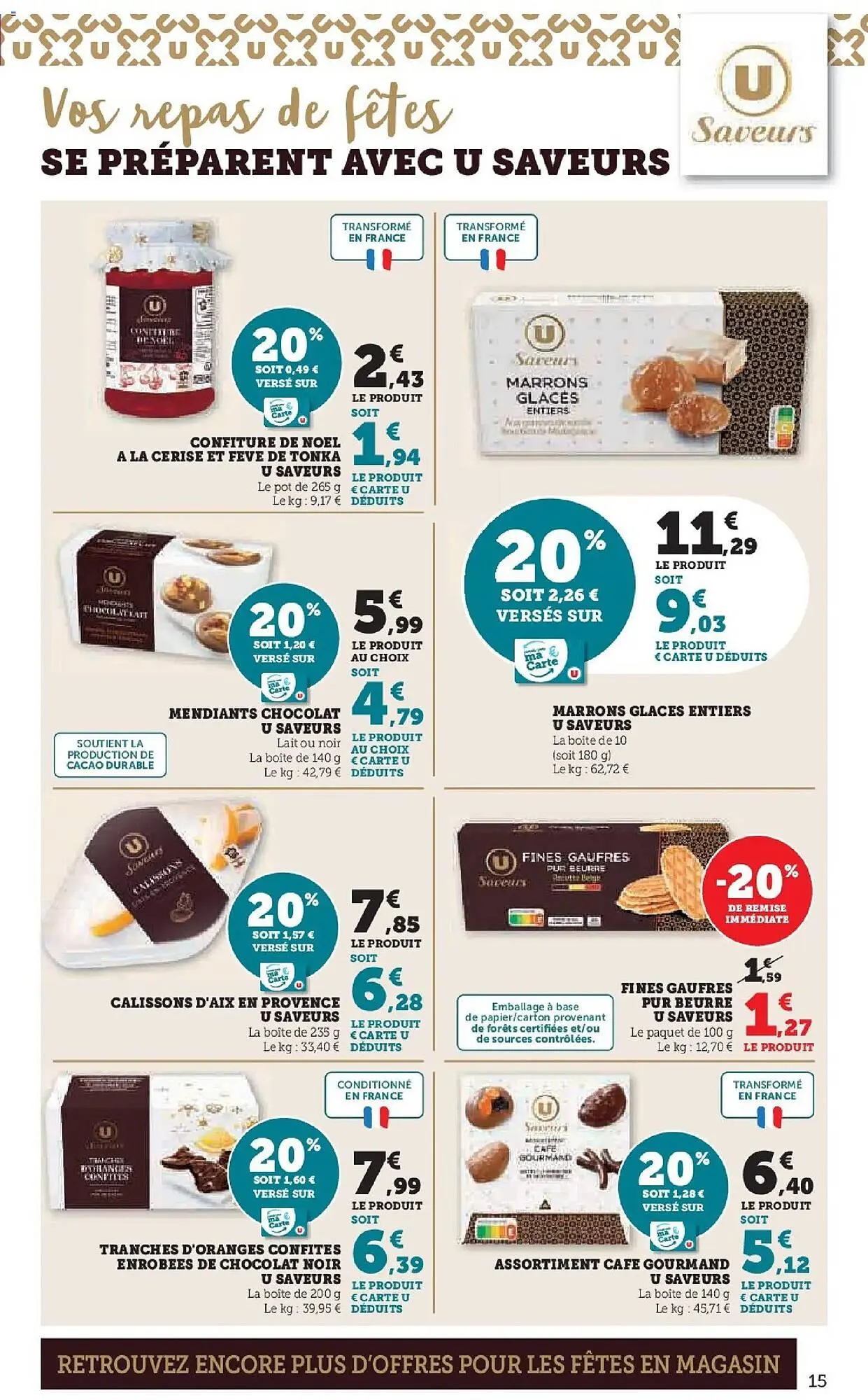 Catalogue Super U du 2 décembre au 14 décembre 2025 - Catalogue page 15