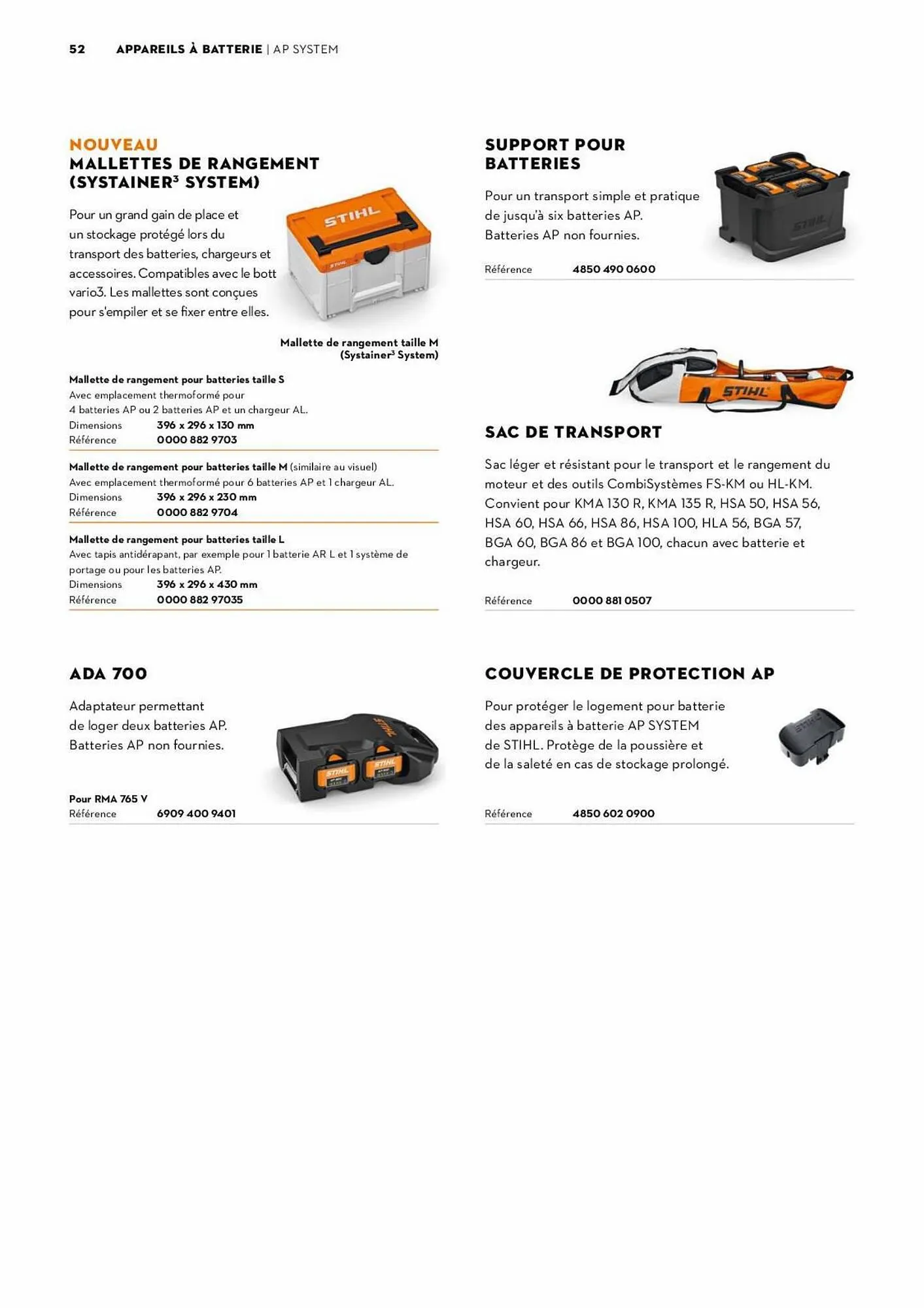 Catalogue Verts Loisirs du 3 août au 31 décembre 2023 - Catalogue page 52